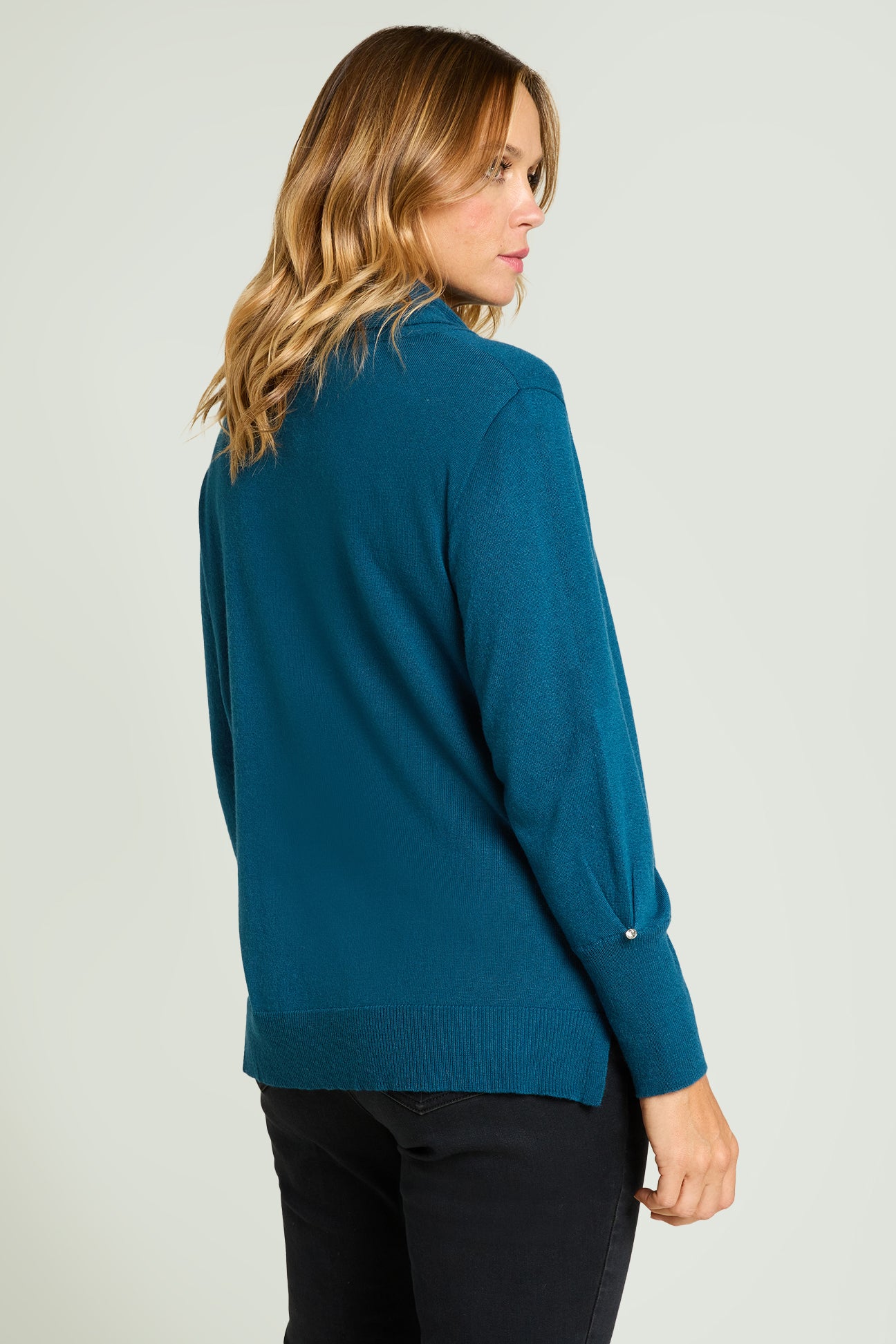 MAGLIA CON COLLO AD ANELLO