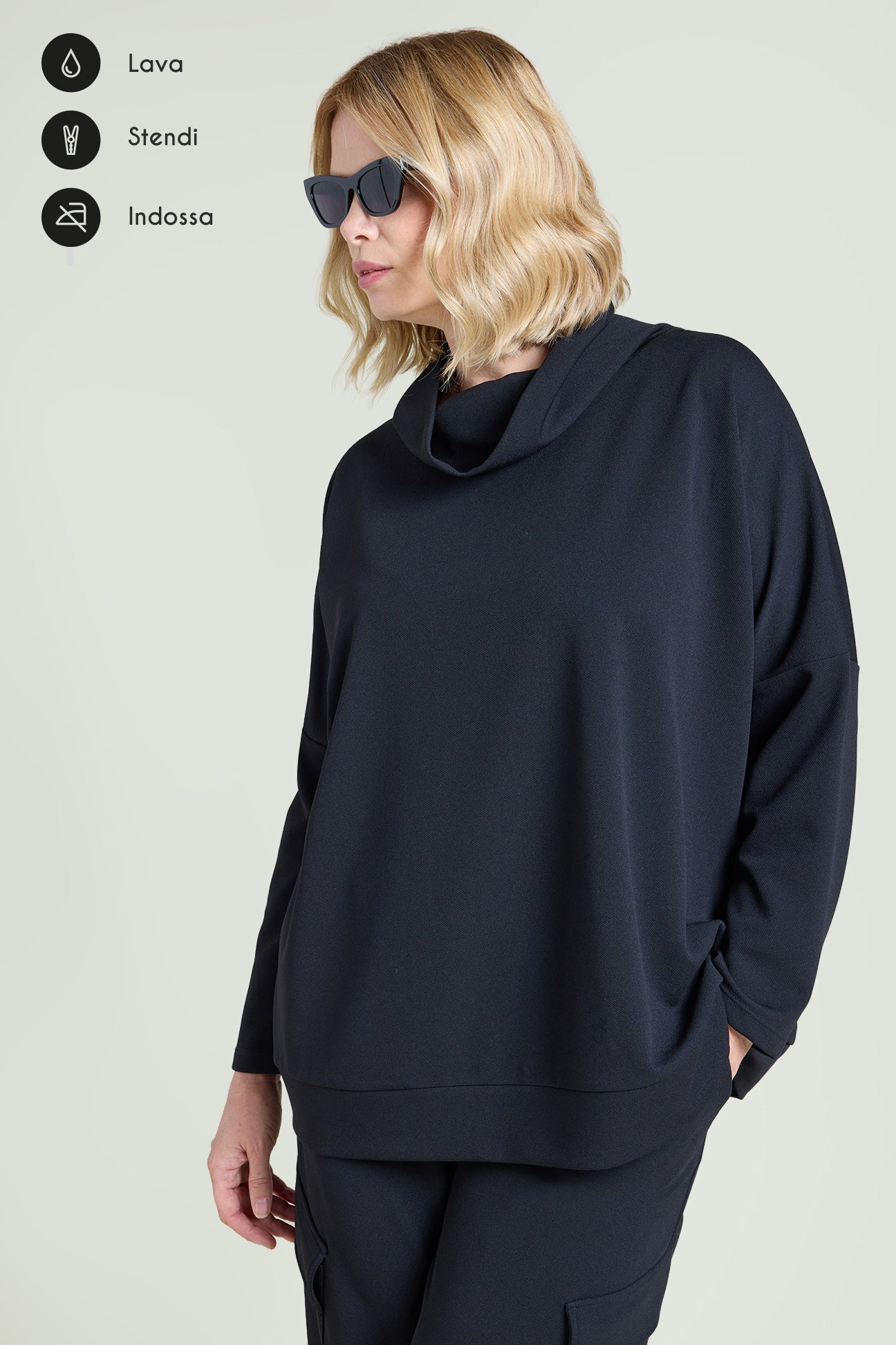 FELPA IN SCUBA TWILL