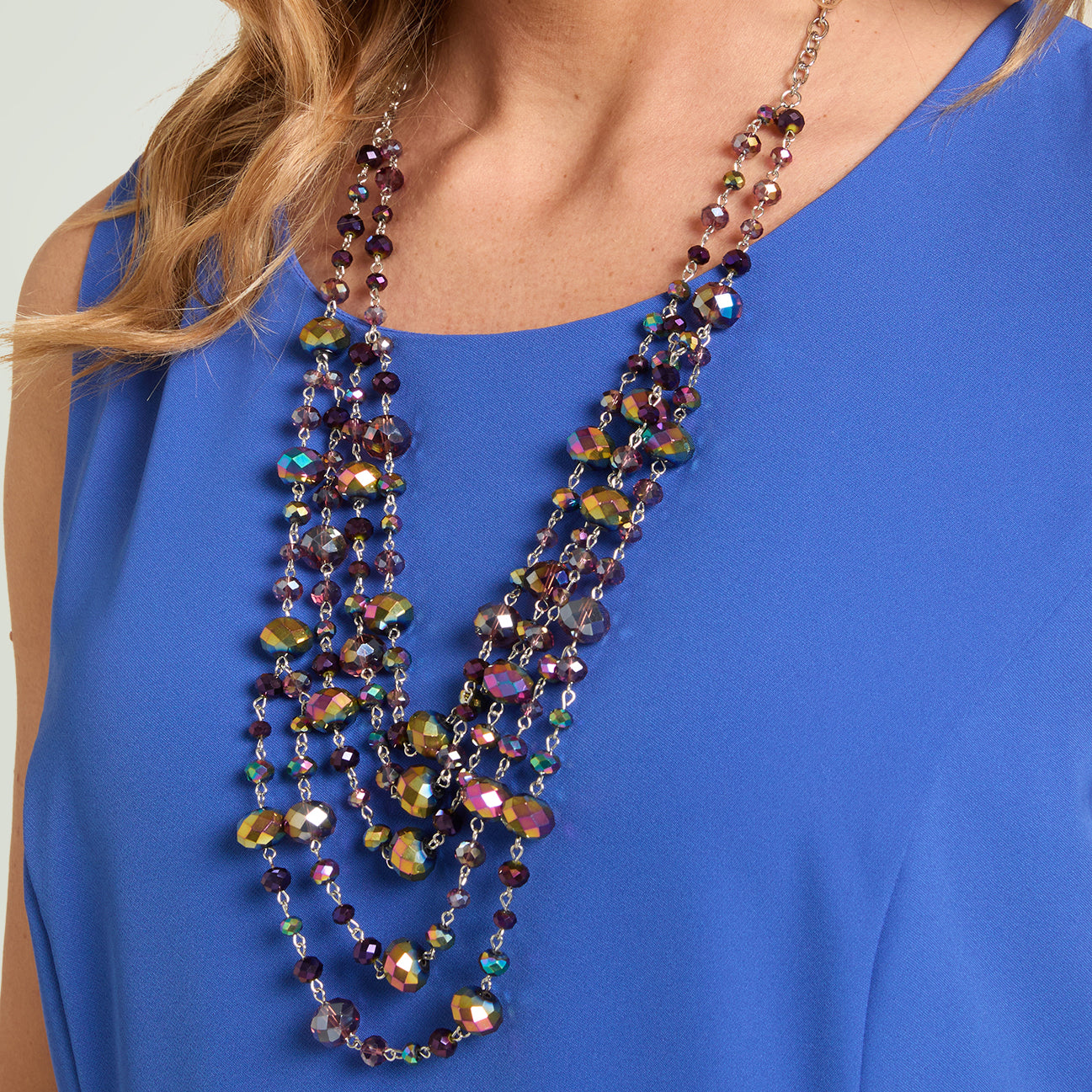 COLLANA IRIDESCENTE