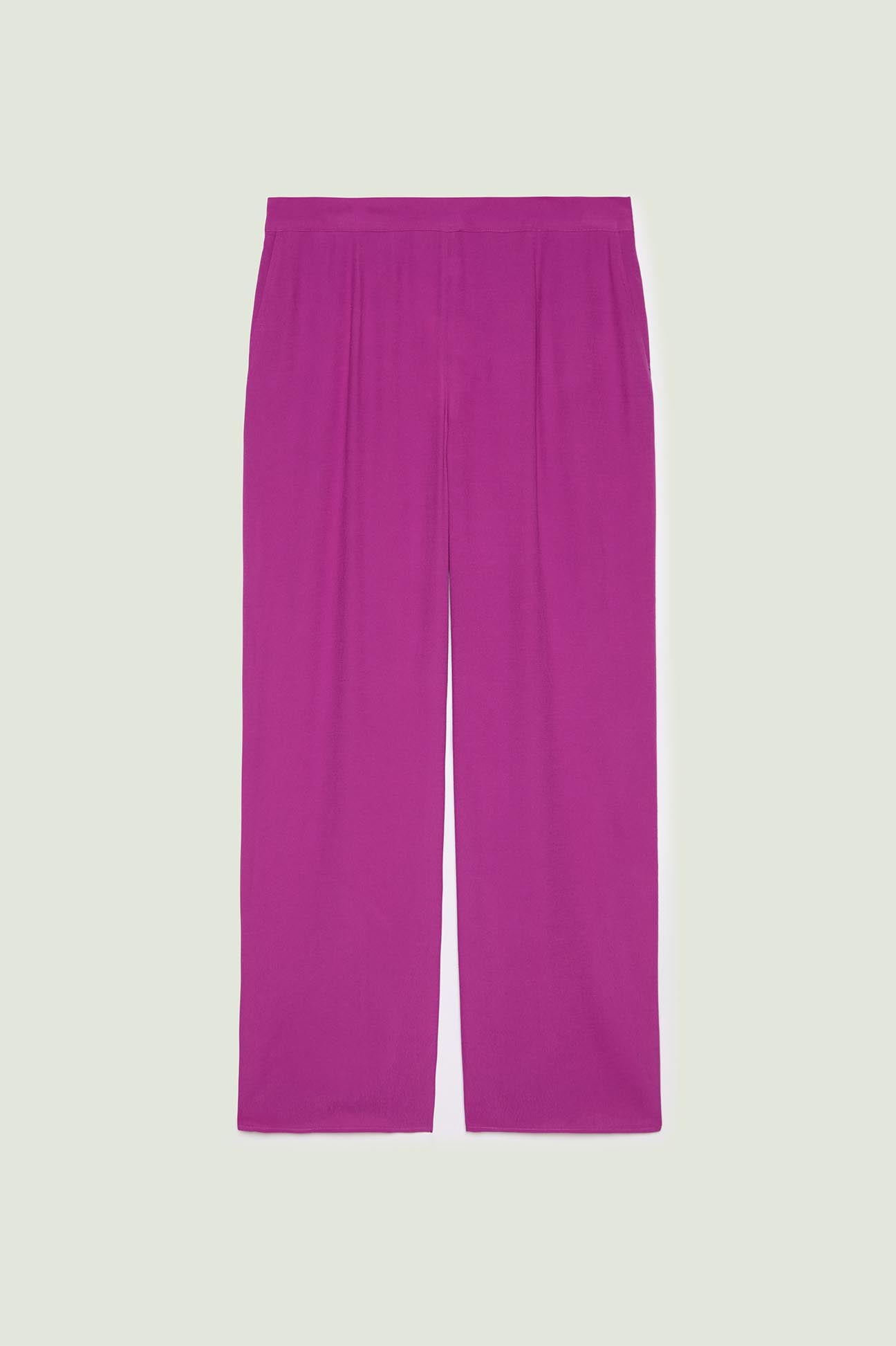 PANTALONI AMPI IN MAROCAINE