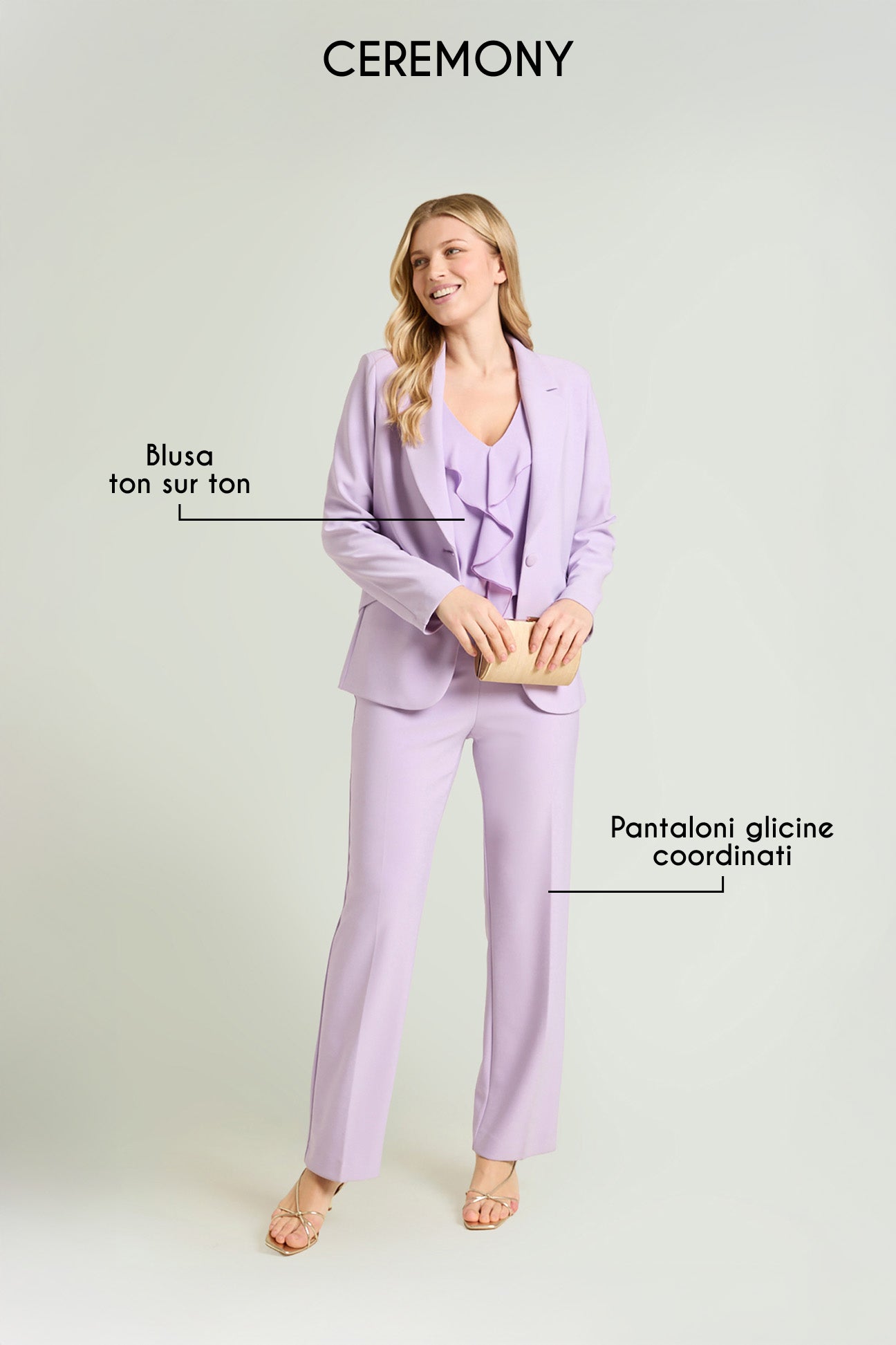 BLAZER IN COMPACT STRETCH
