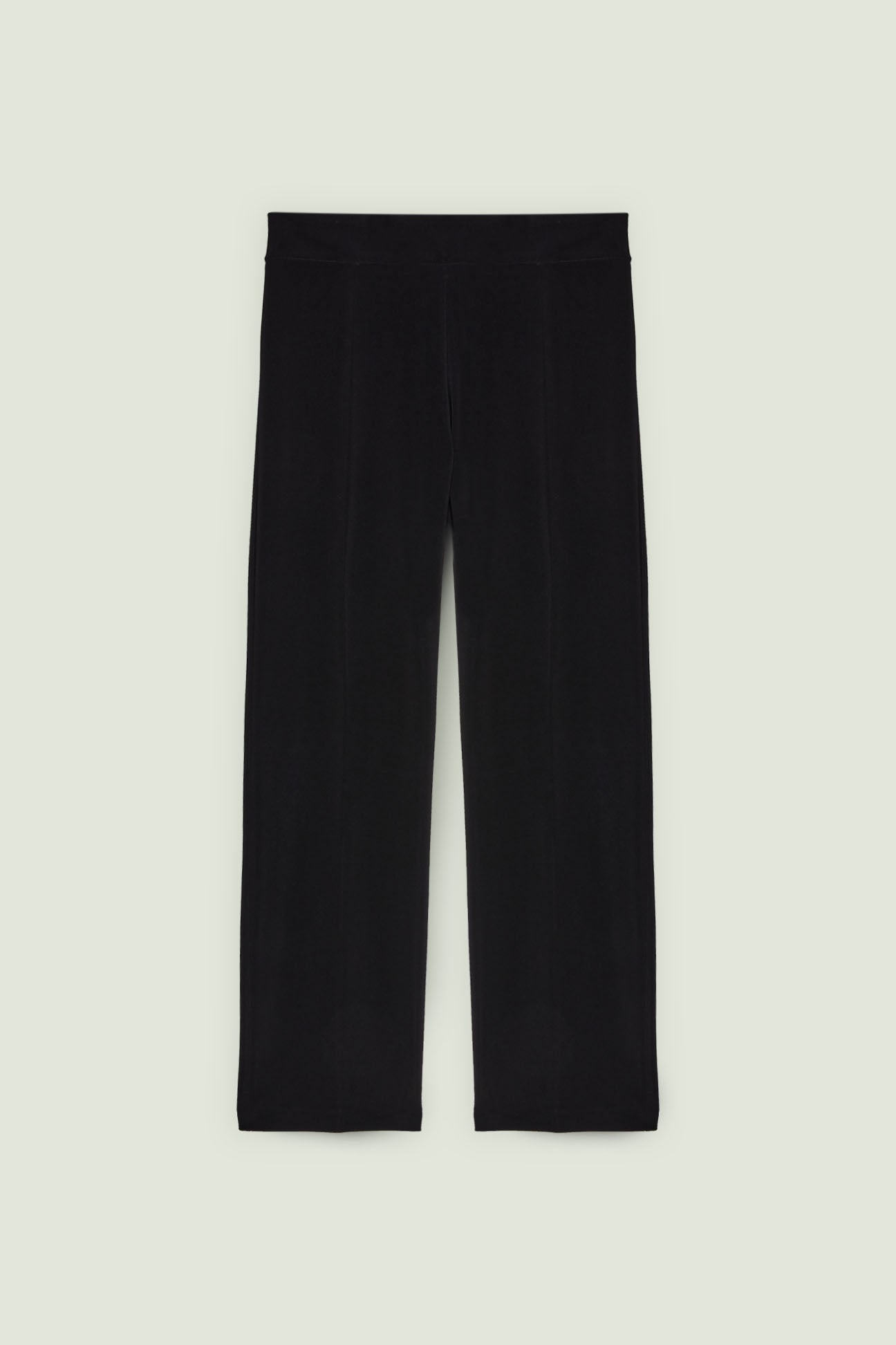 PANTALONI PULL-ON DRITTO IN COMPATTO STRETCH