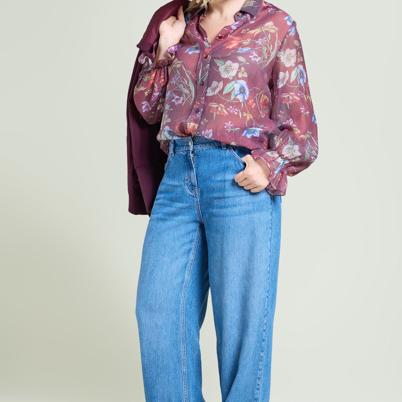JEANS FLUIDO WIDE LEG
