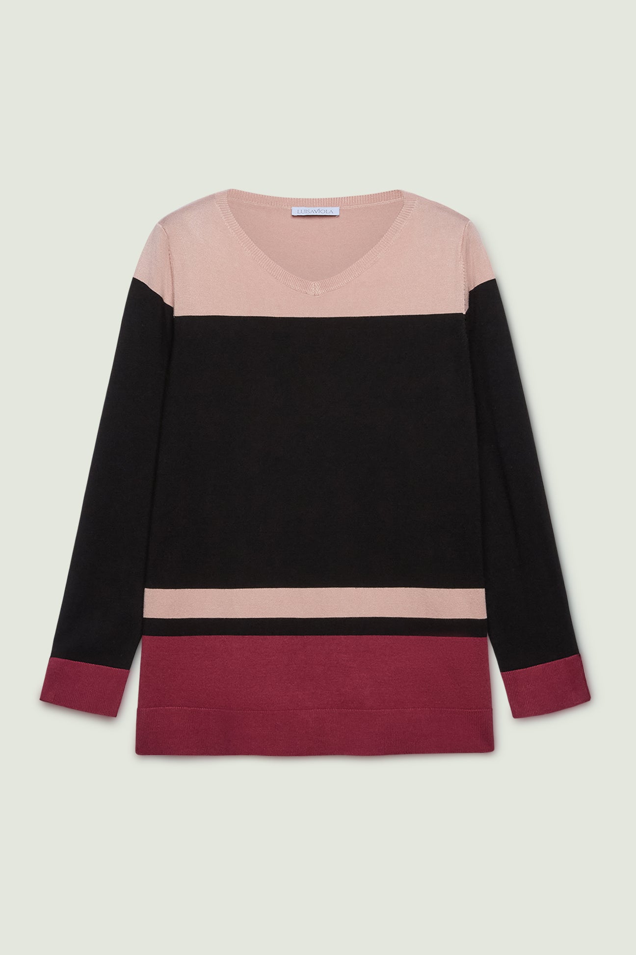 MAGLIA COLOR BLOCK