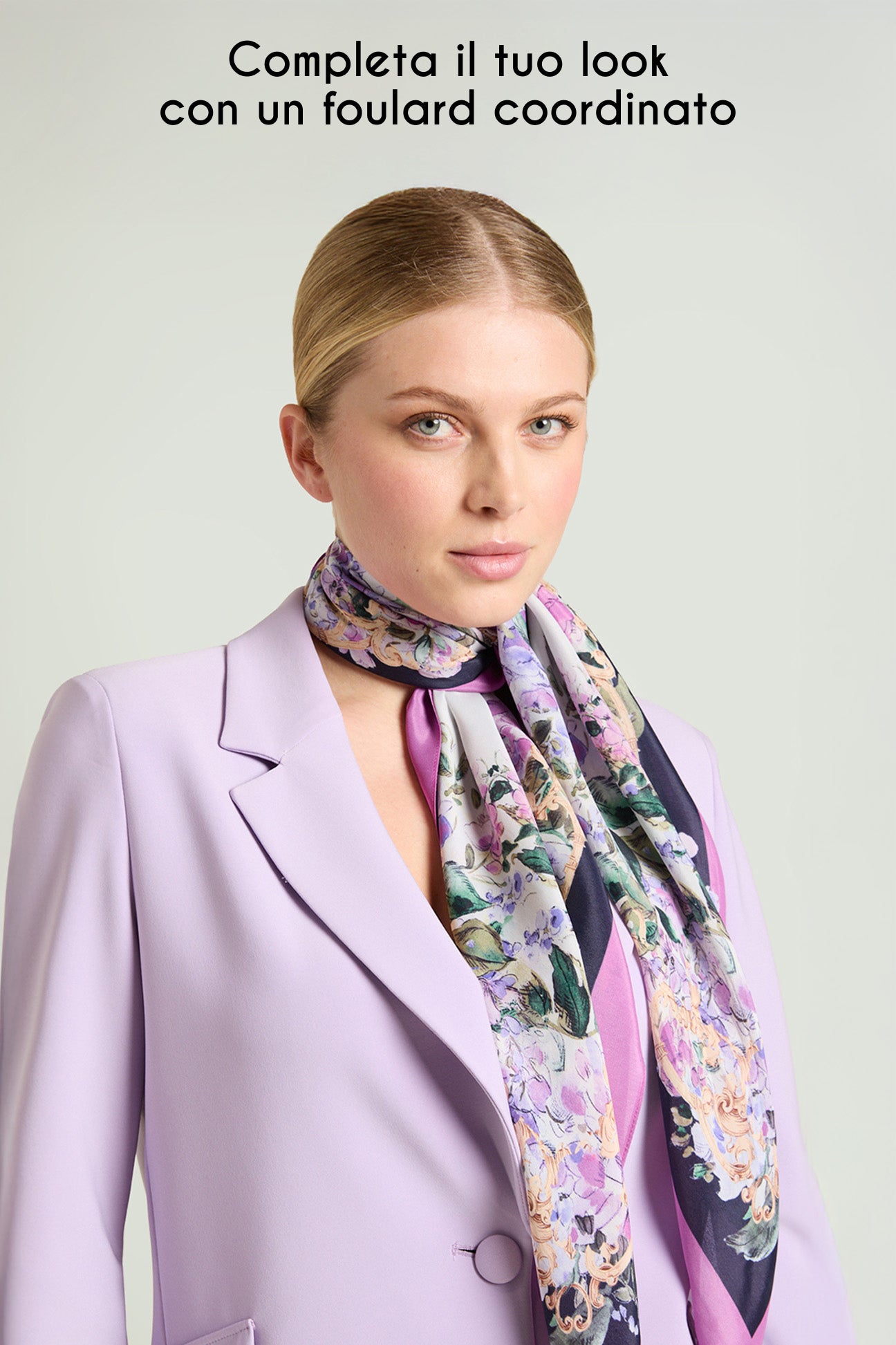 BLAZER IN COMPACT STRETCH