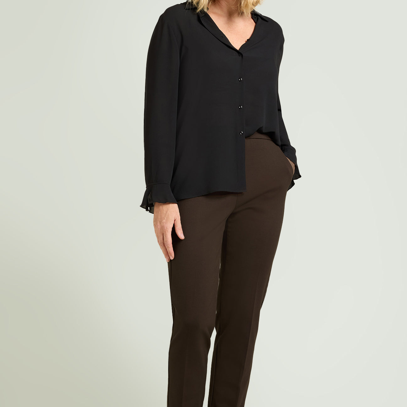 PANTALONI PULL-ON CHINOS IN PUNTO MILANO