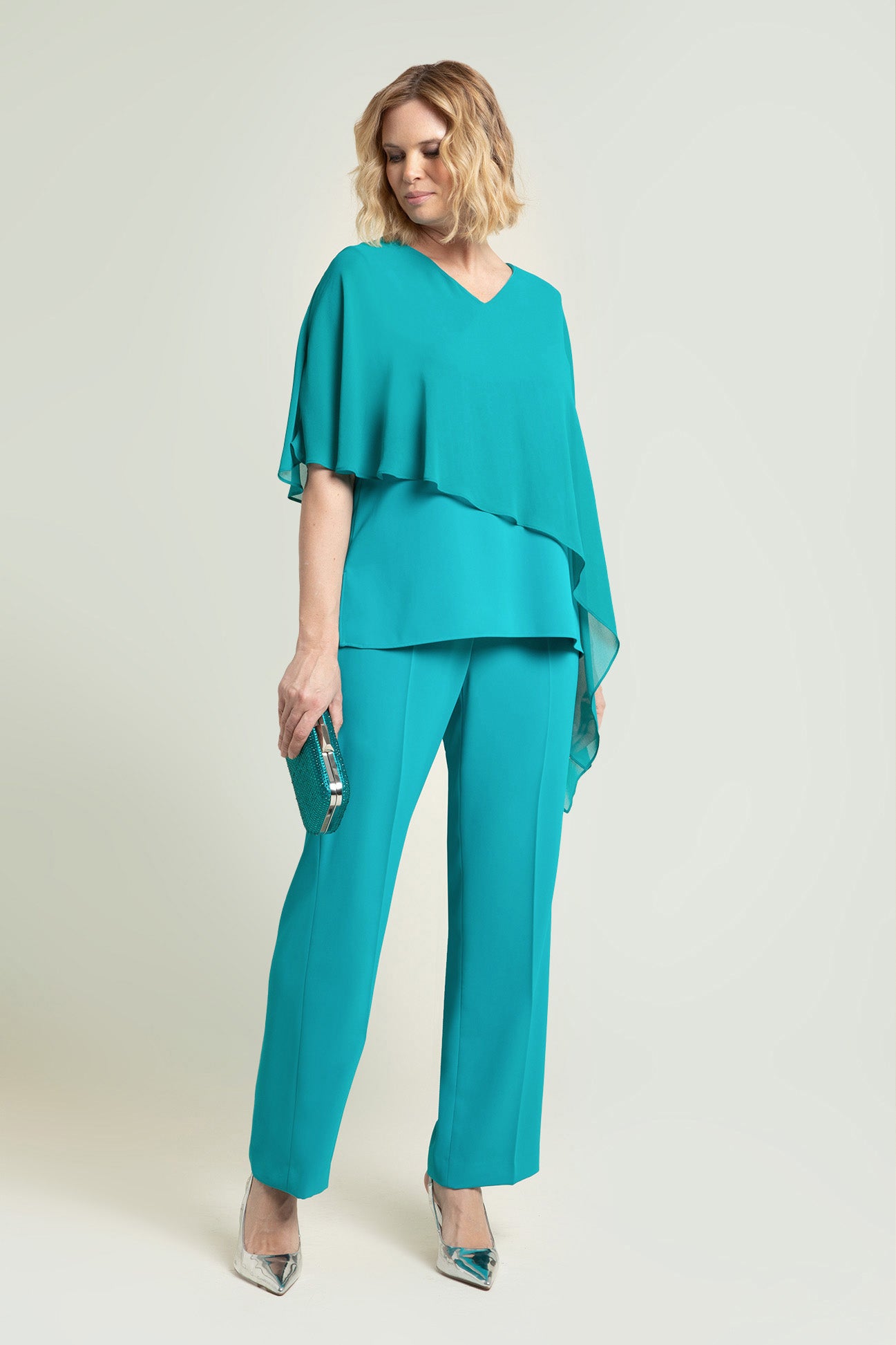 Completi Pantaloni Eleganti Taglie Pantaloncini Taglie Forti