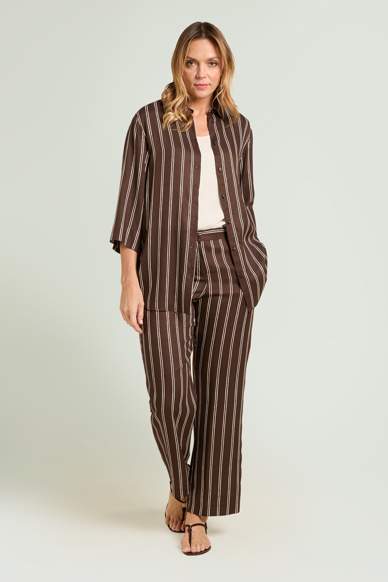 CAMICIA IN TELA GESSATA