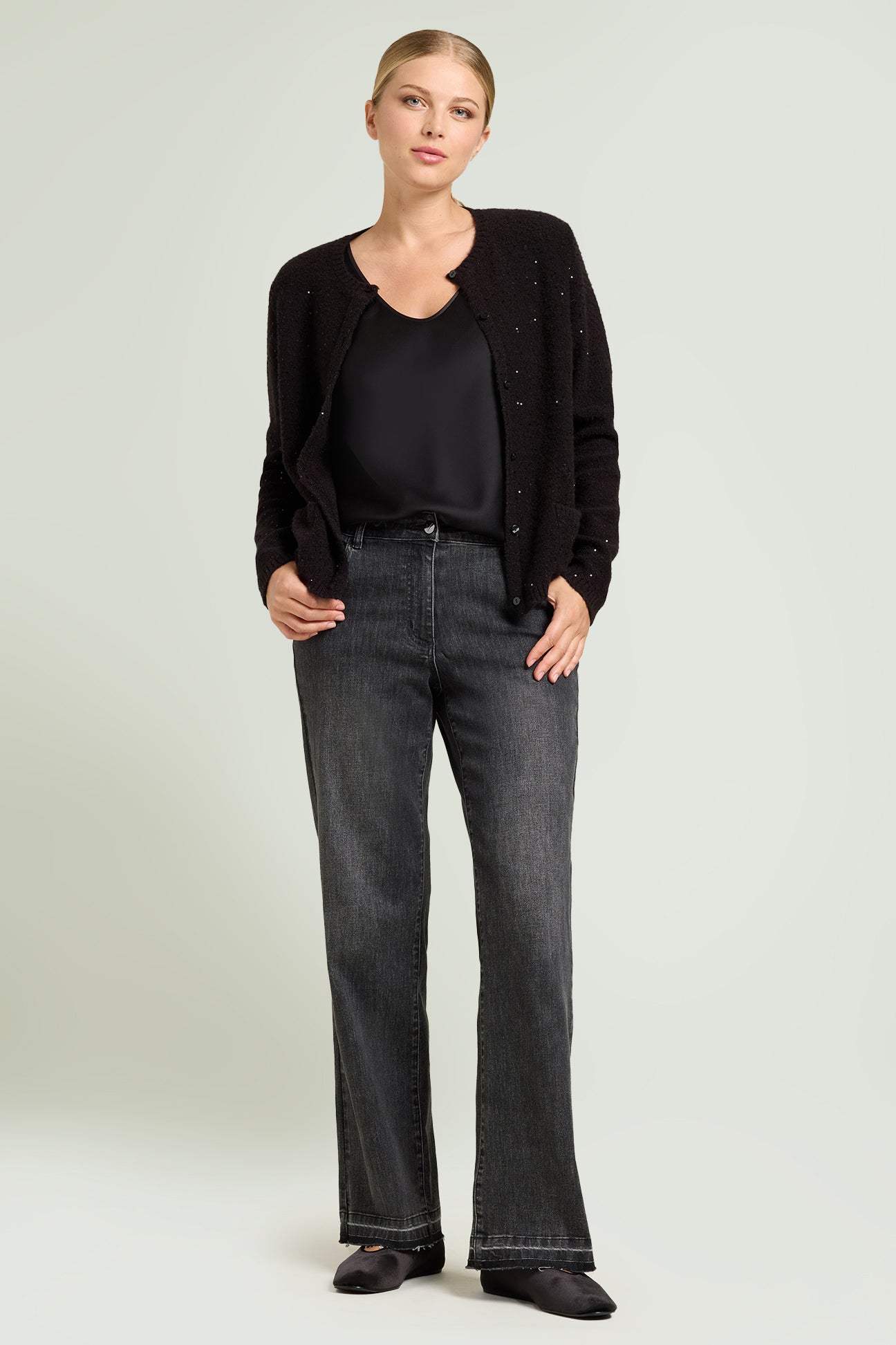 GIACCA IN MAGLIA FULL PAILLETTES