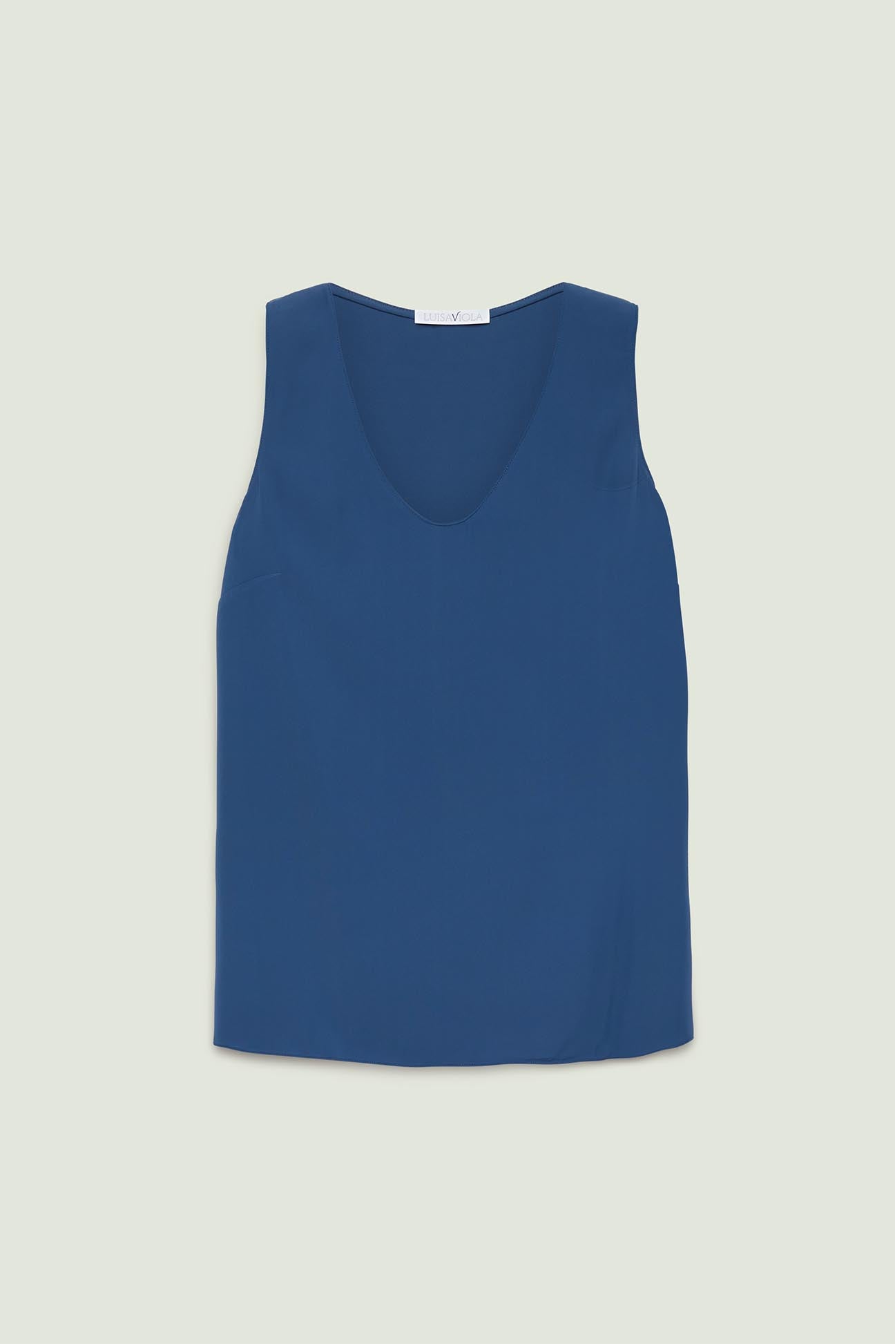 TOP IN TESSUTO FLUIDO SILKY TOUCH