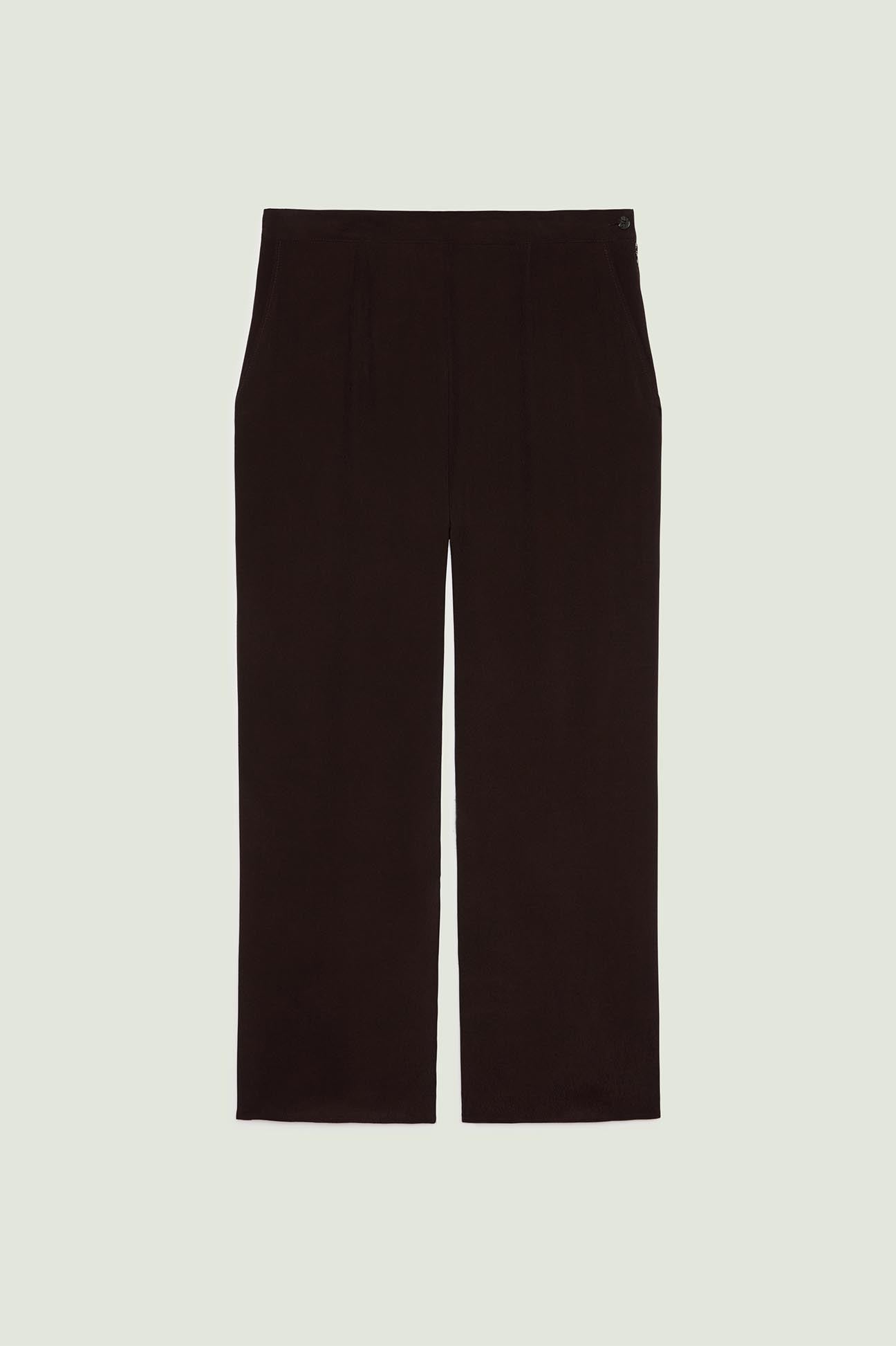 PANTALONI AMPI IN MAROCAINE