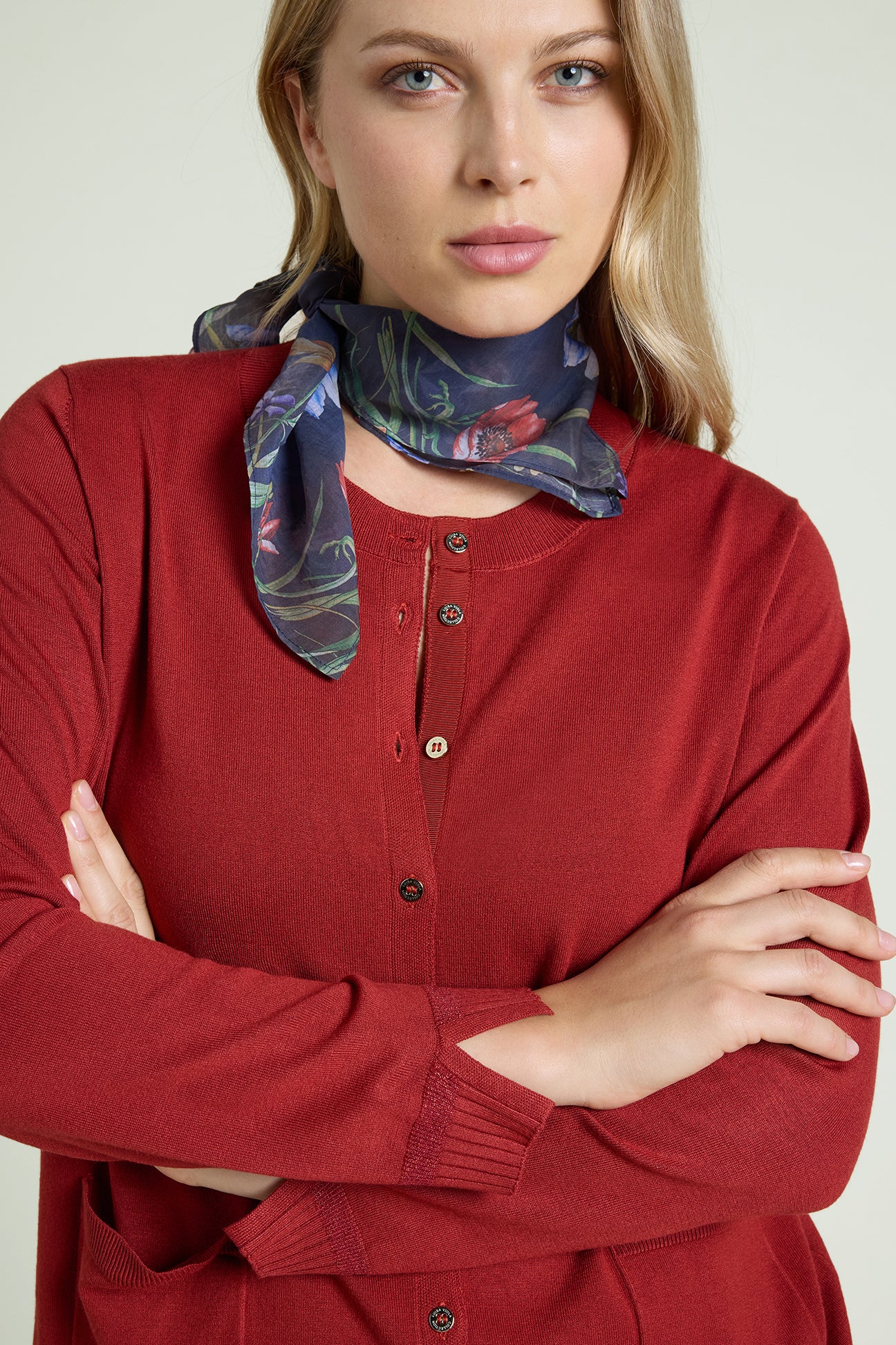CARDIGAN IN VISCOSA COMFORT
