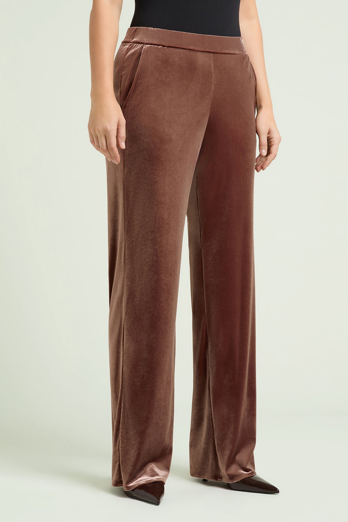 PANTALONI PULL-ON IN VELLUTO