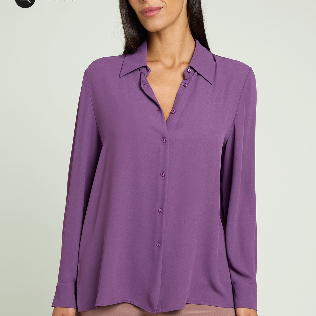 CAMICIA IN DOPPIA GEORGETTE