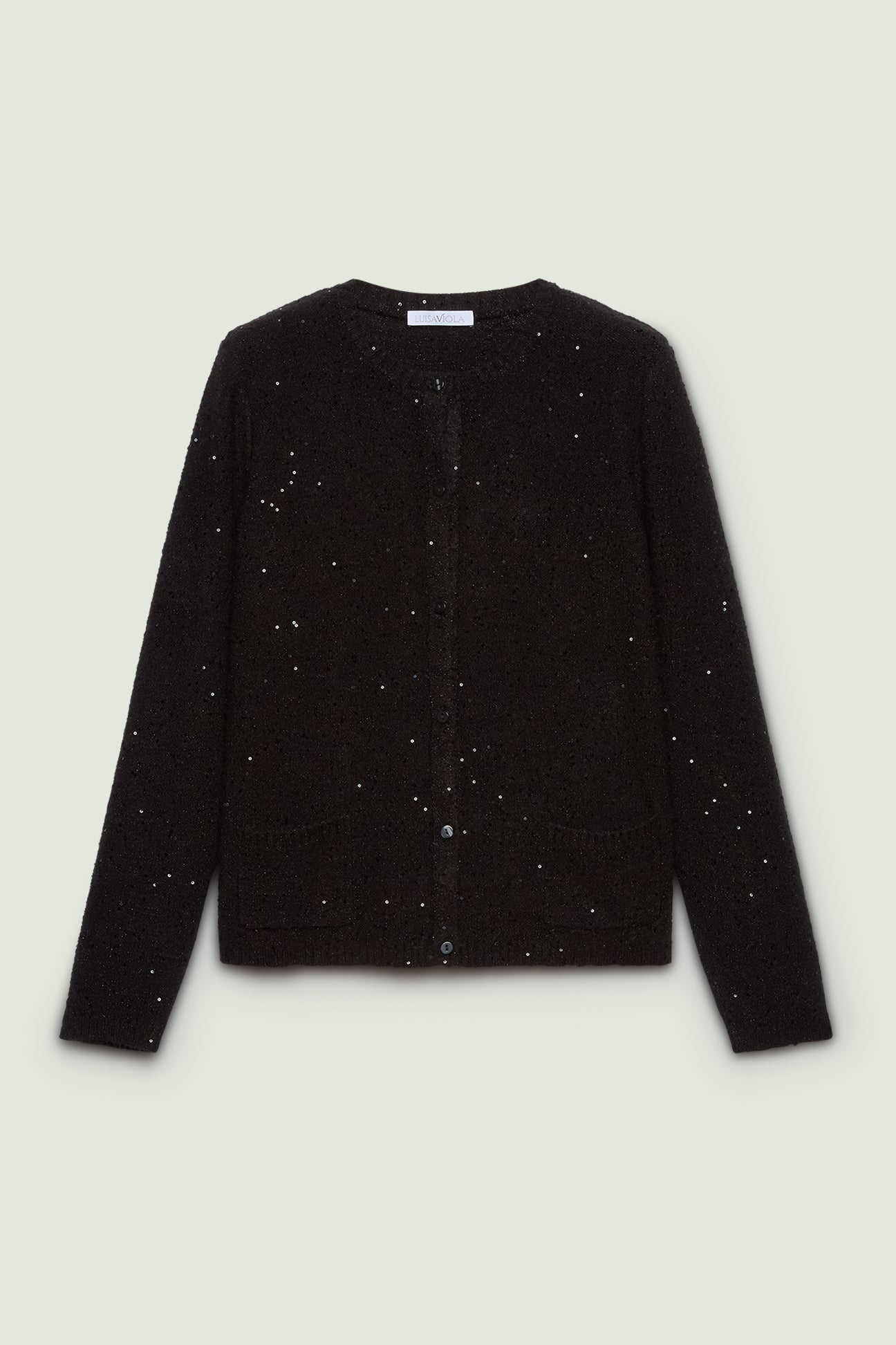 GIACCA IN MAGLIA FULL PAILLETTES