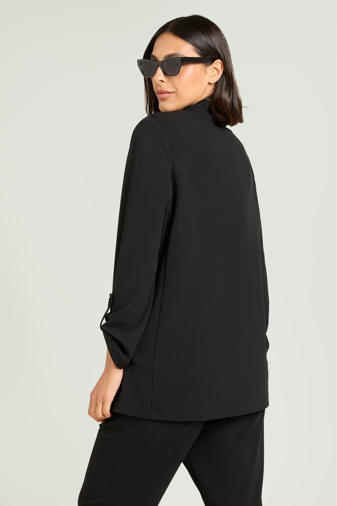 GIACCA IN SCUBA CREPE