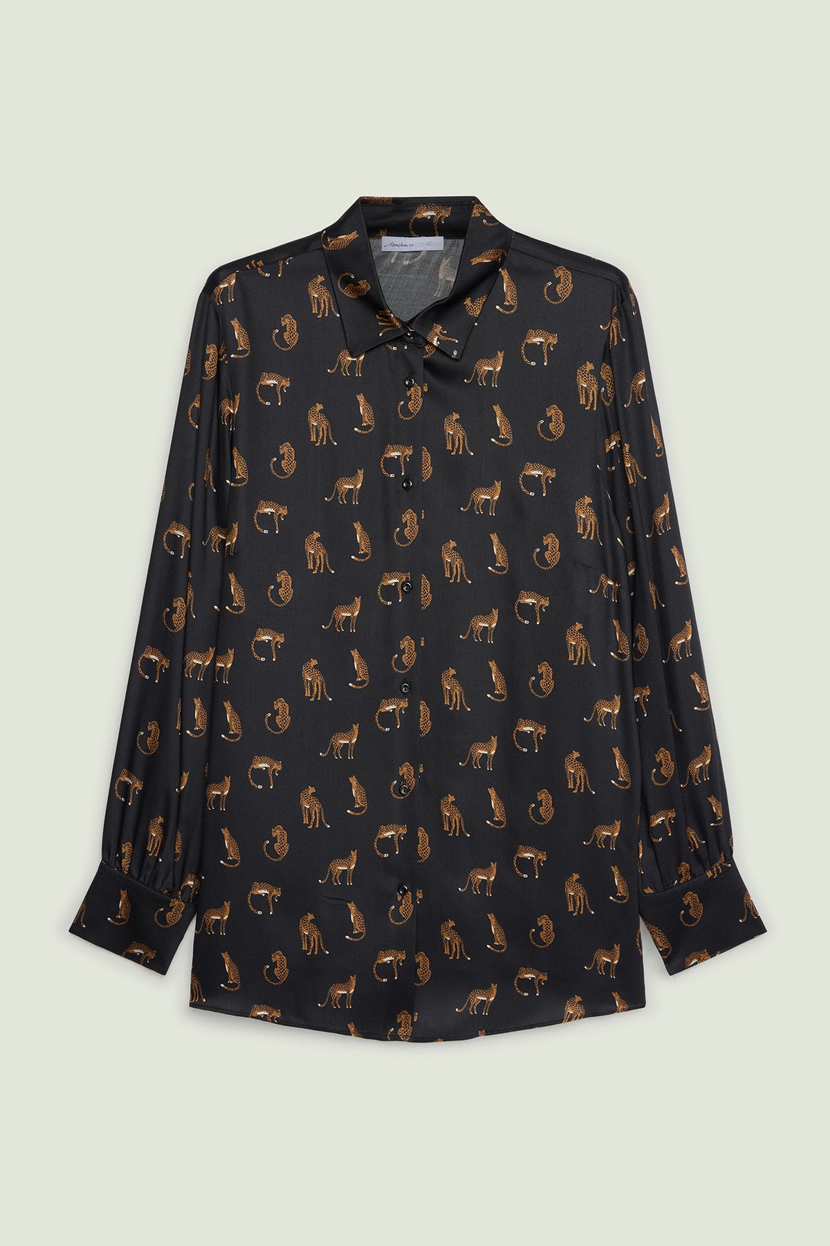 CAMICIA ANIMALIER IN GEORGETTE