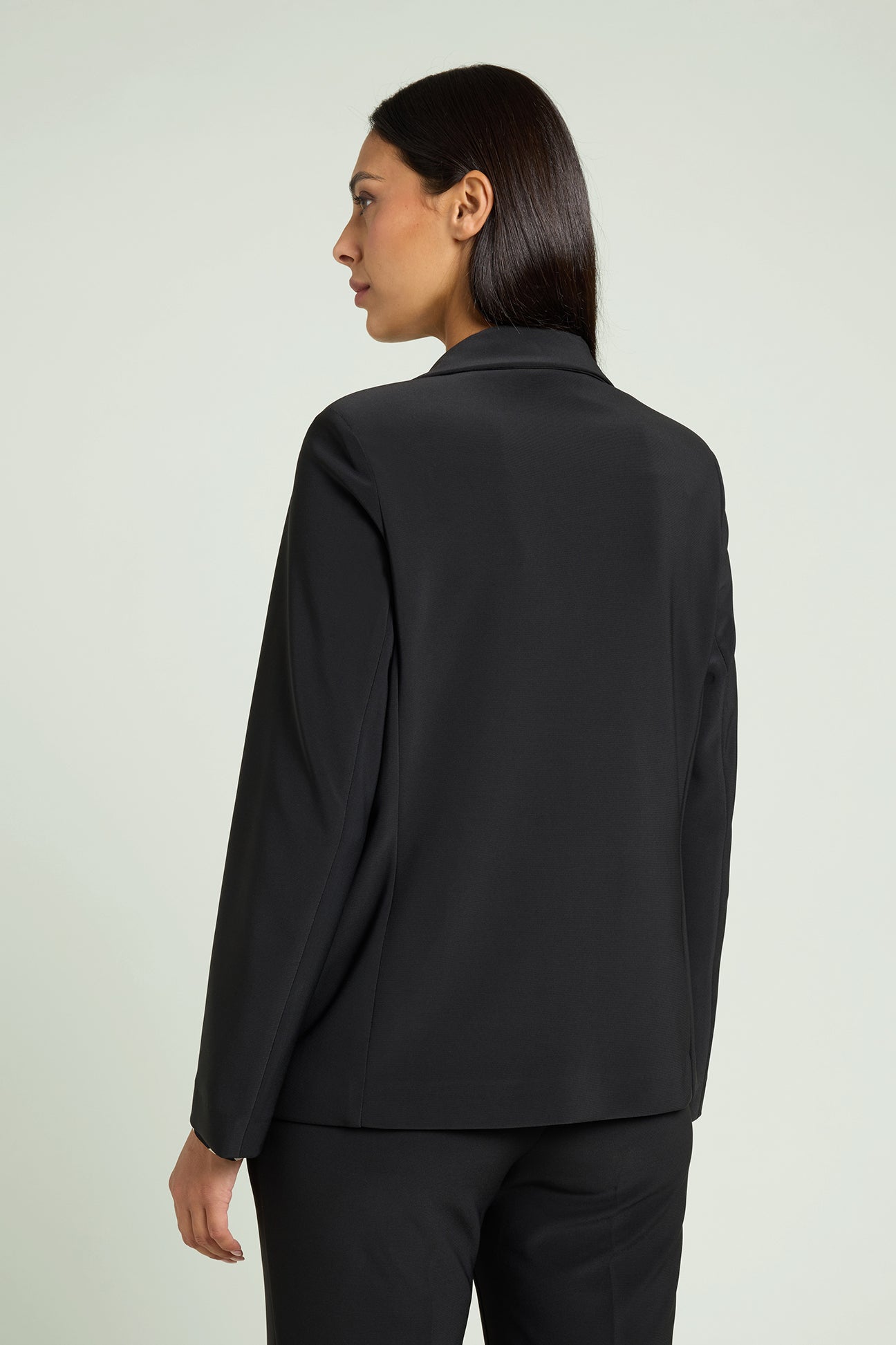 BLAZER IN COMPACT STRETCH