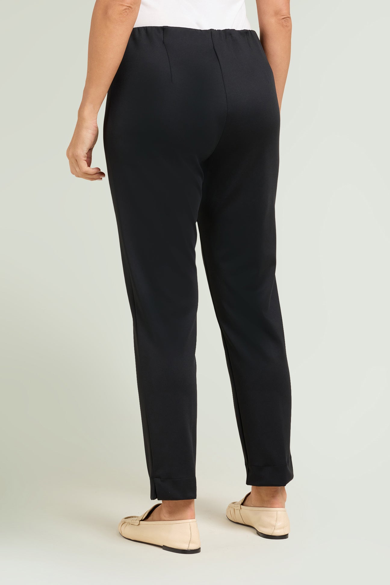 PANTALONI PULL-ON SKINNY IN TECNO-STRETCH