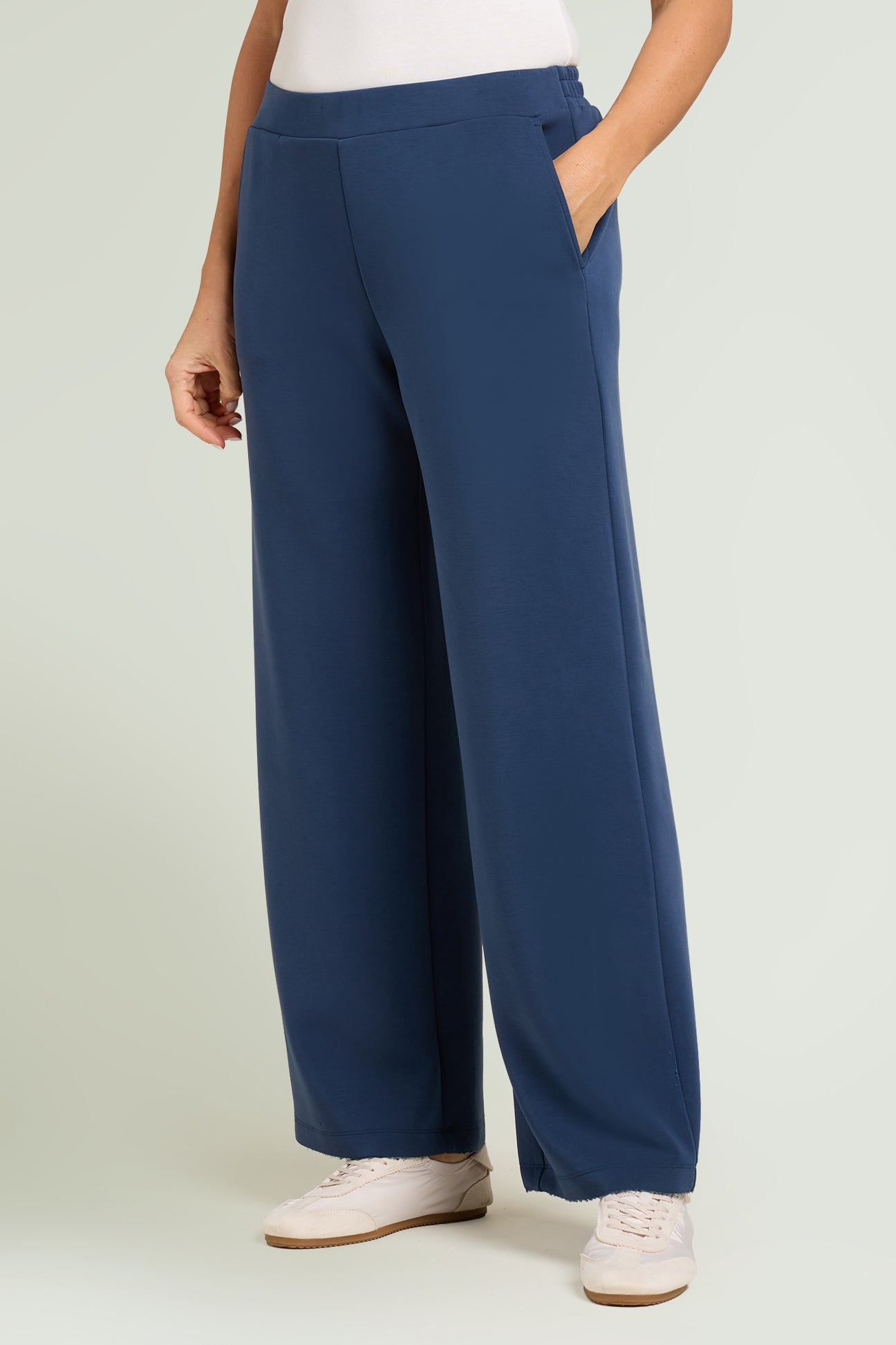 PANTALONI PULL-ON AMPI IN JERSEY SCUBA