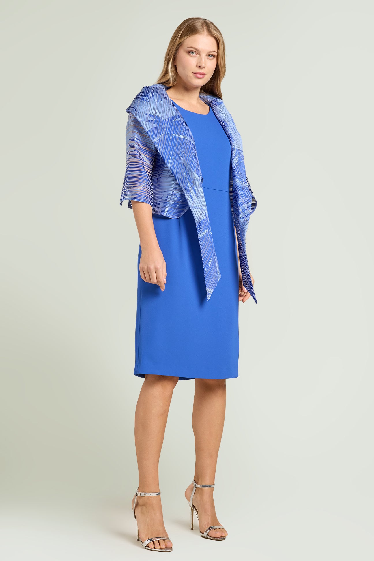 GIACCA IN ORGANZA JACQUARD