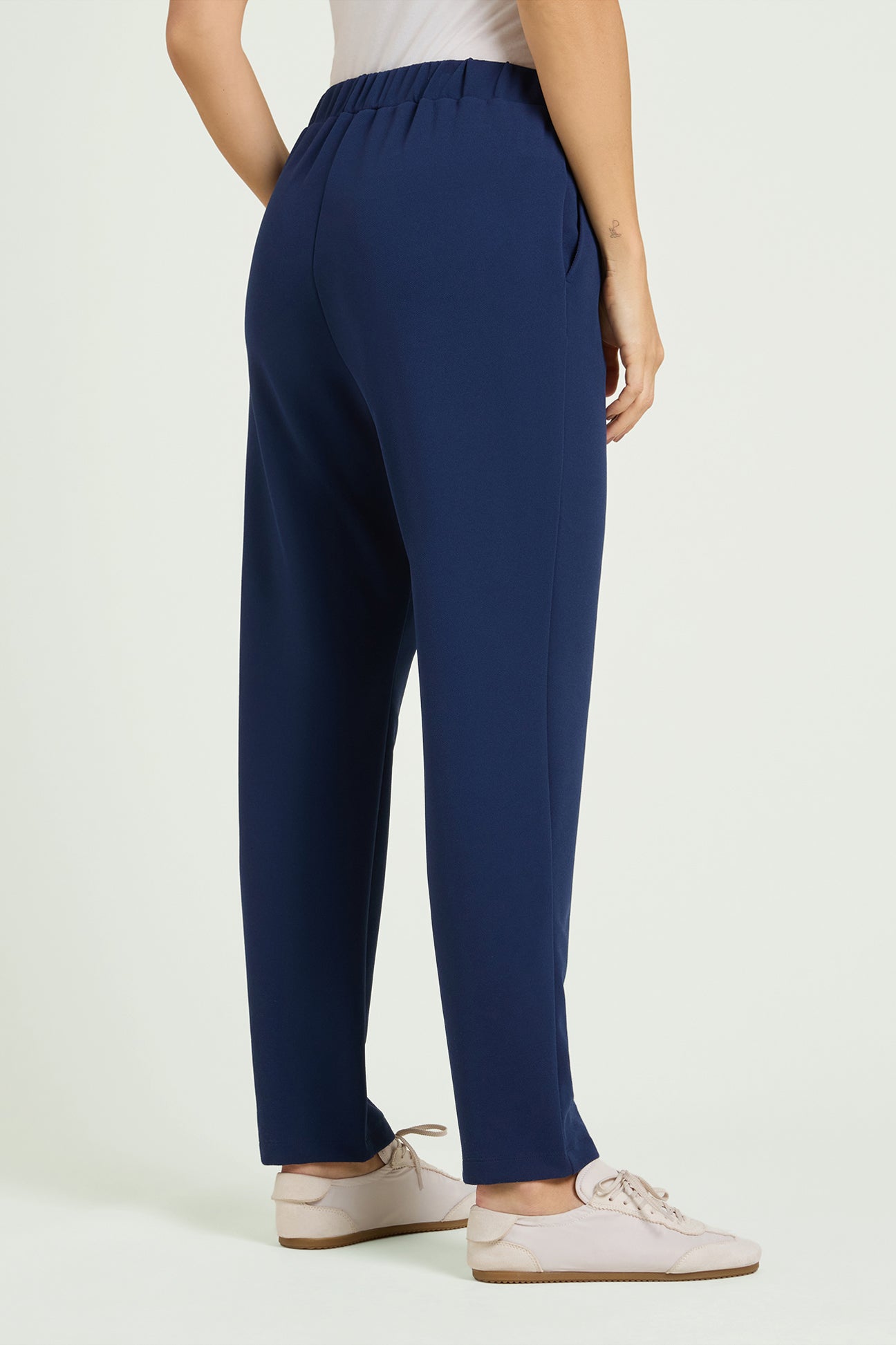 PANTALONI JOGGER IN SCUBA TWILL