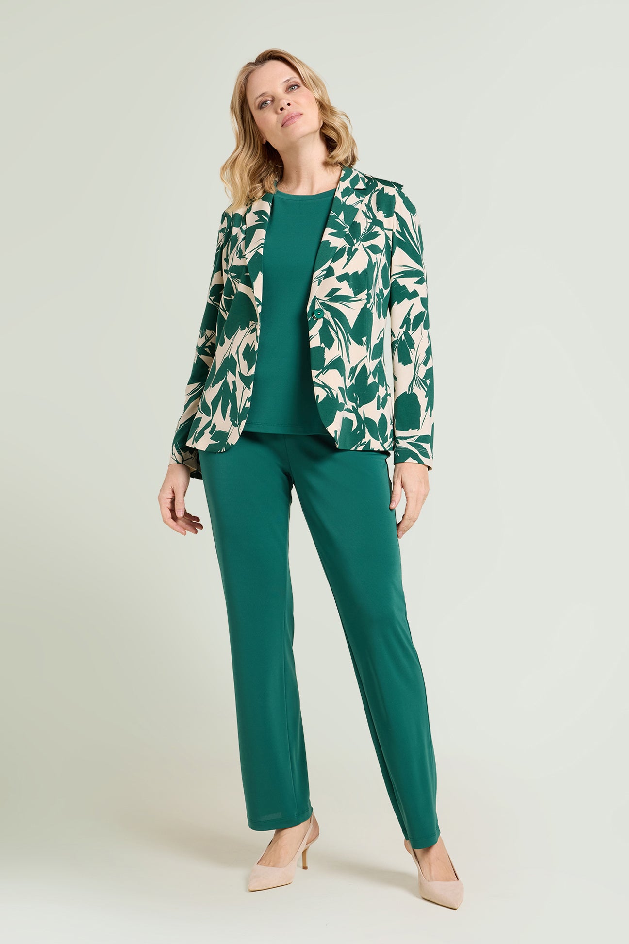 GIACCA IN JERSEY STAMPATO