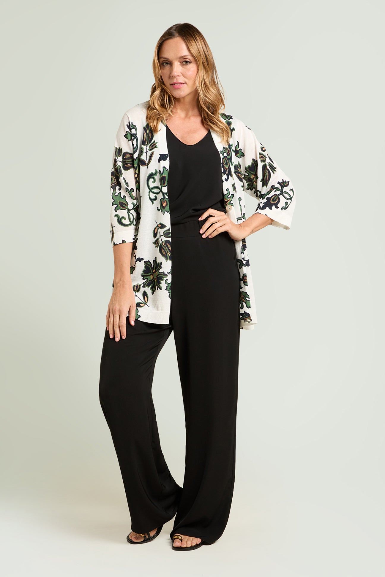 CARDIGAN STAMPATO