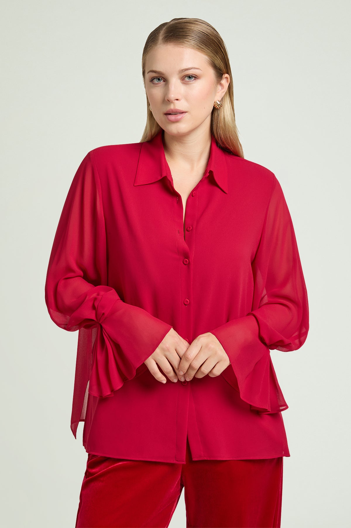 CAMICIA IN GEORGETTE