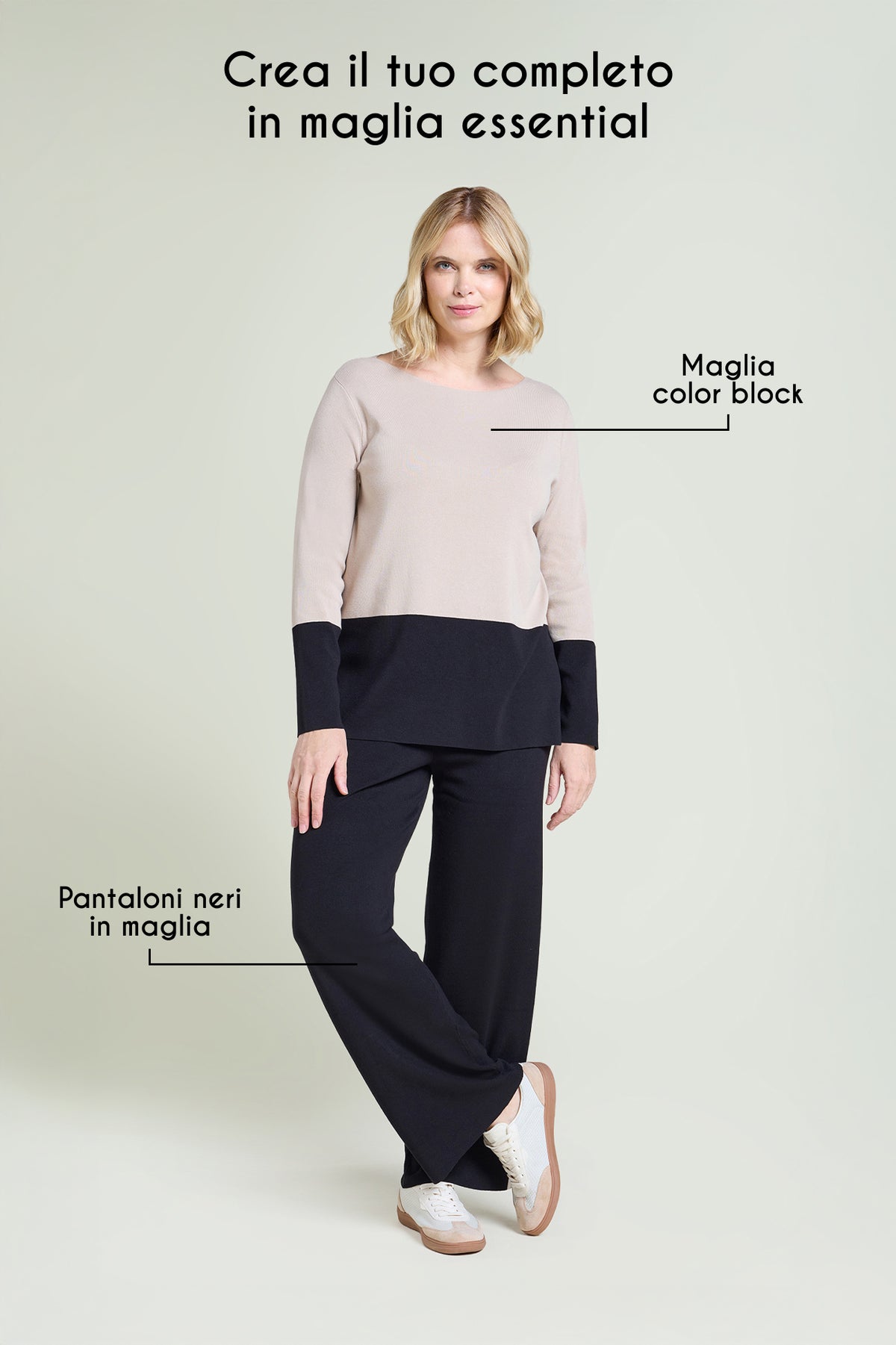 MAGLIA COLOR BLOCK