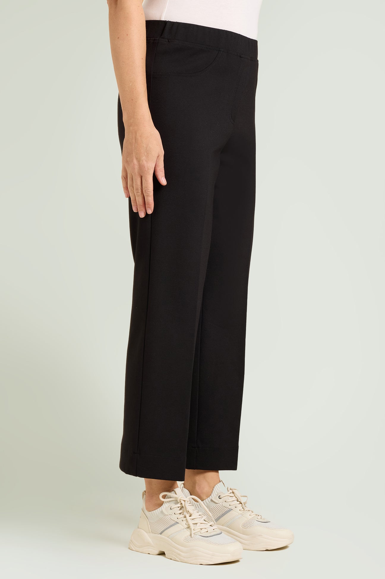 PANTALONI PULL-ON DRITTO IN PUNTO MILANO