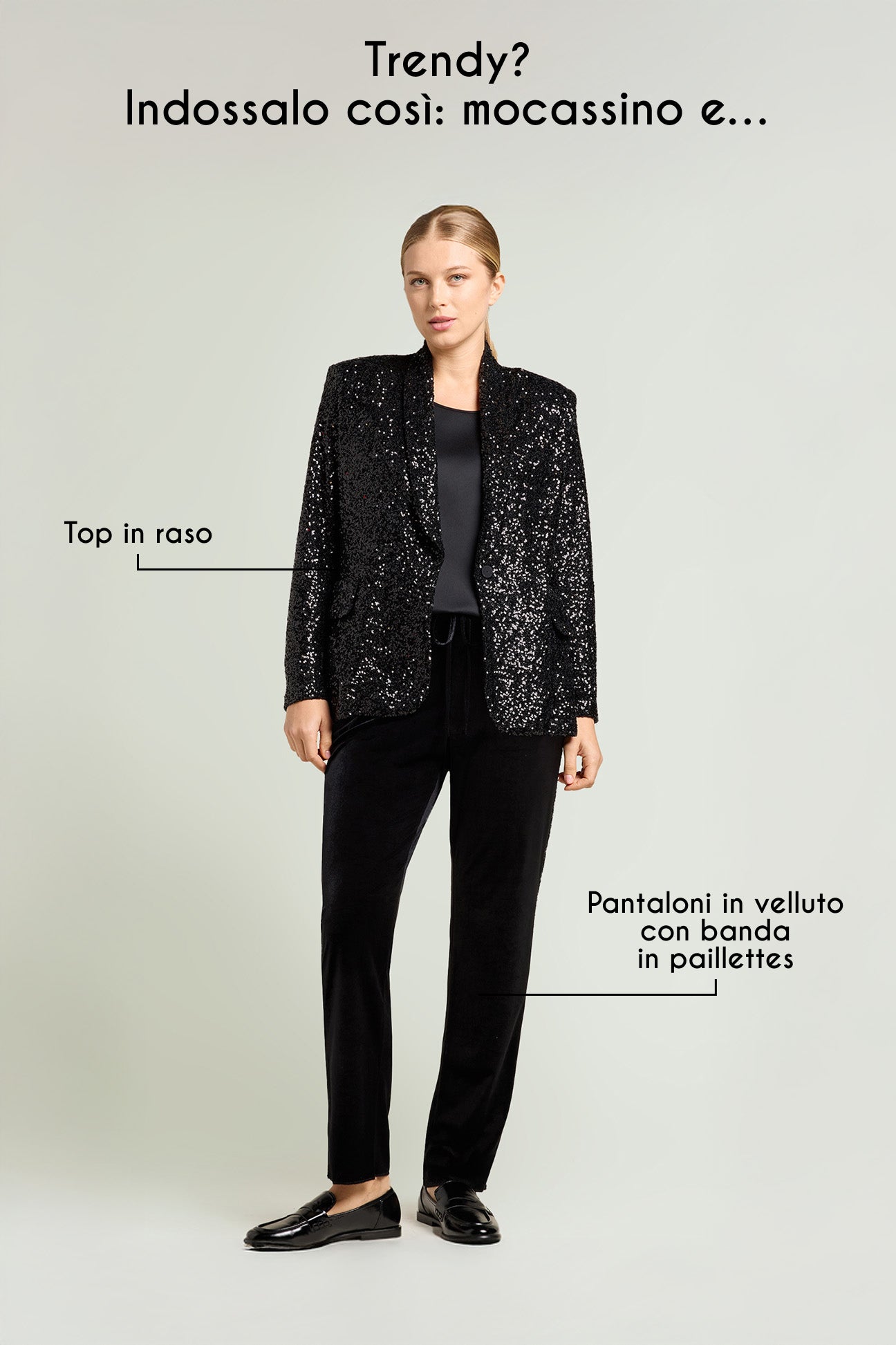 GIACCA FULL PAILLETTES