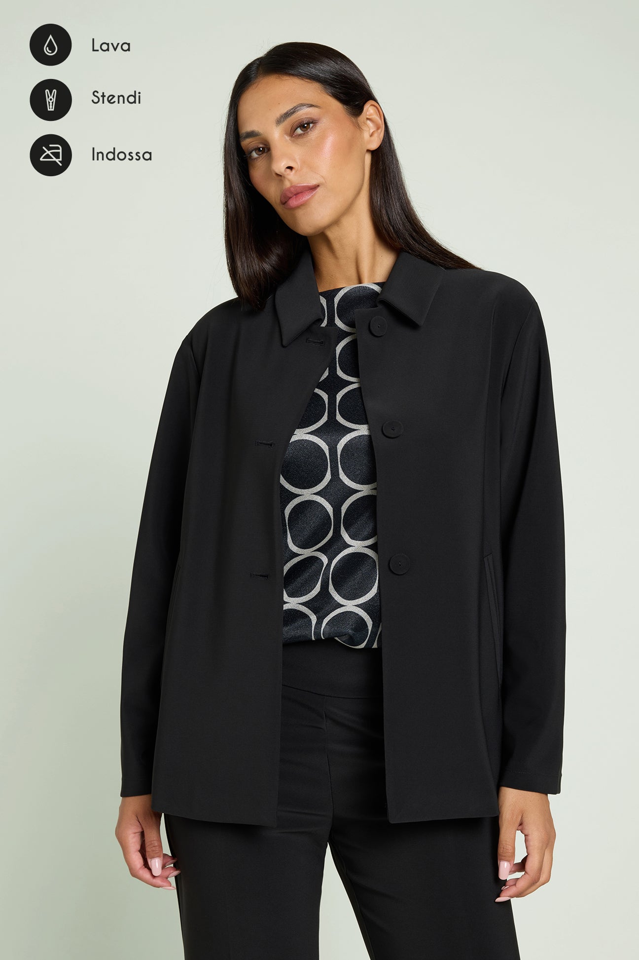 GIACCA IN COMPACT STRETCH