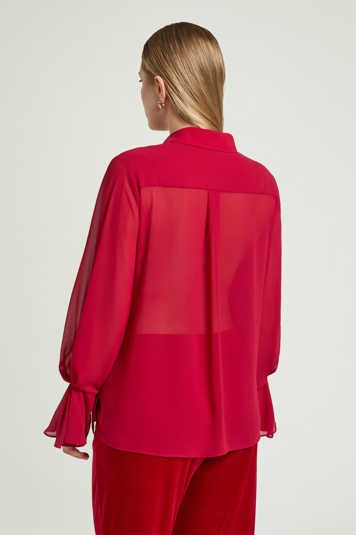 CAMICIA IN GEORGETTE