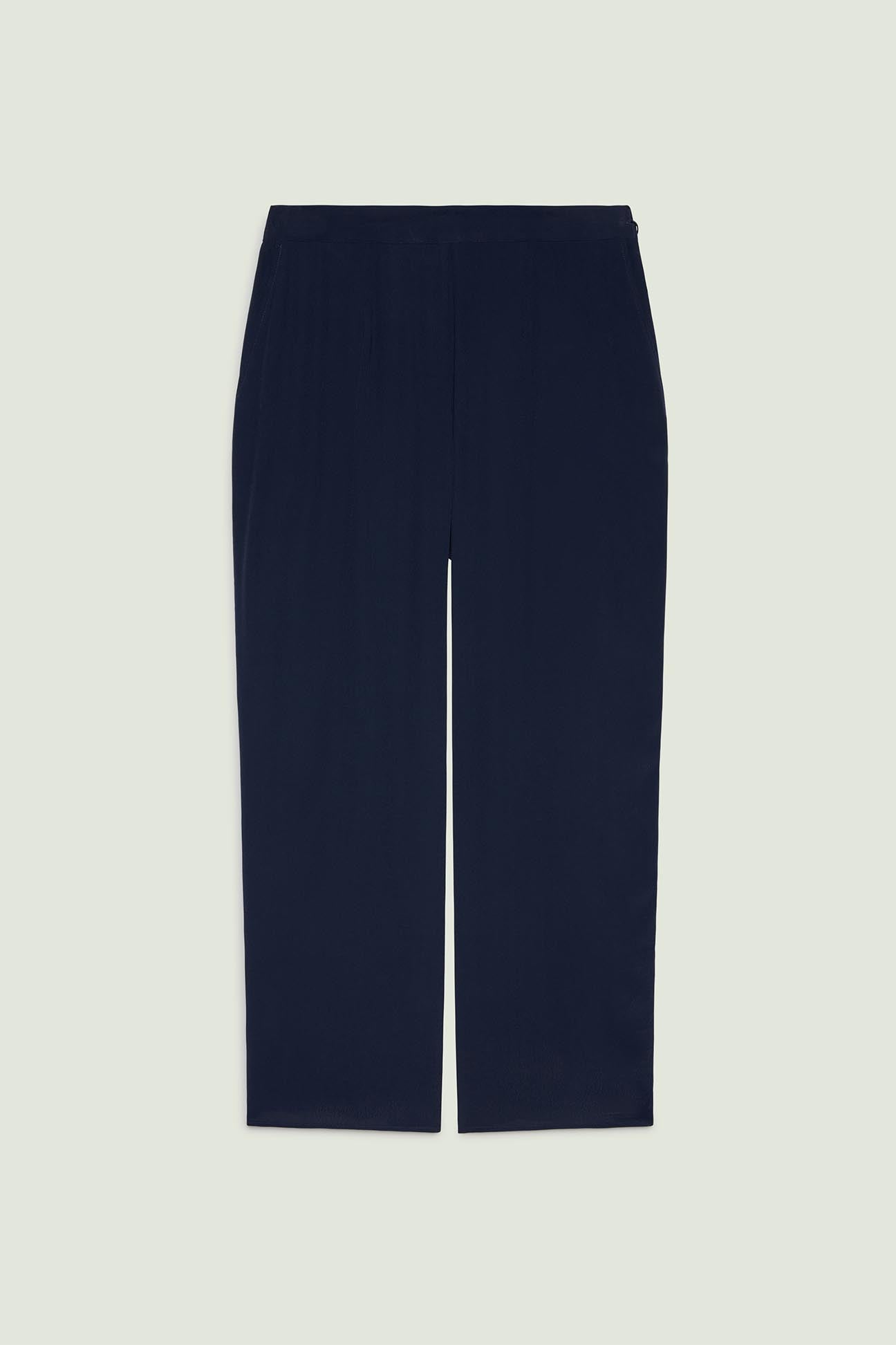 PANTALONI AMPI IN MAROCAINE