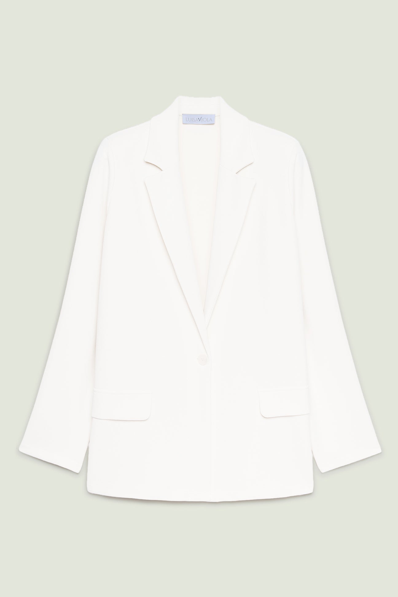 GIACCA INFORMALE IN SCUBA TWILL
