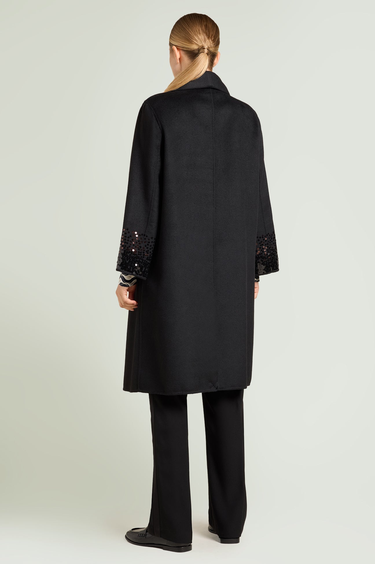 CAPPOTTO DOUBLE RICAMATO