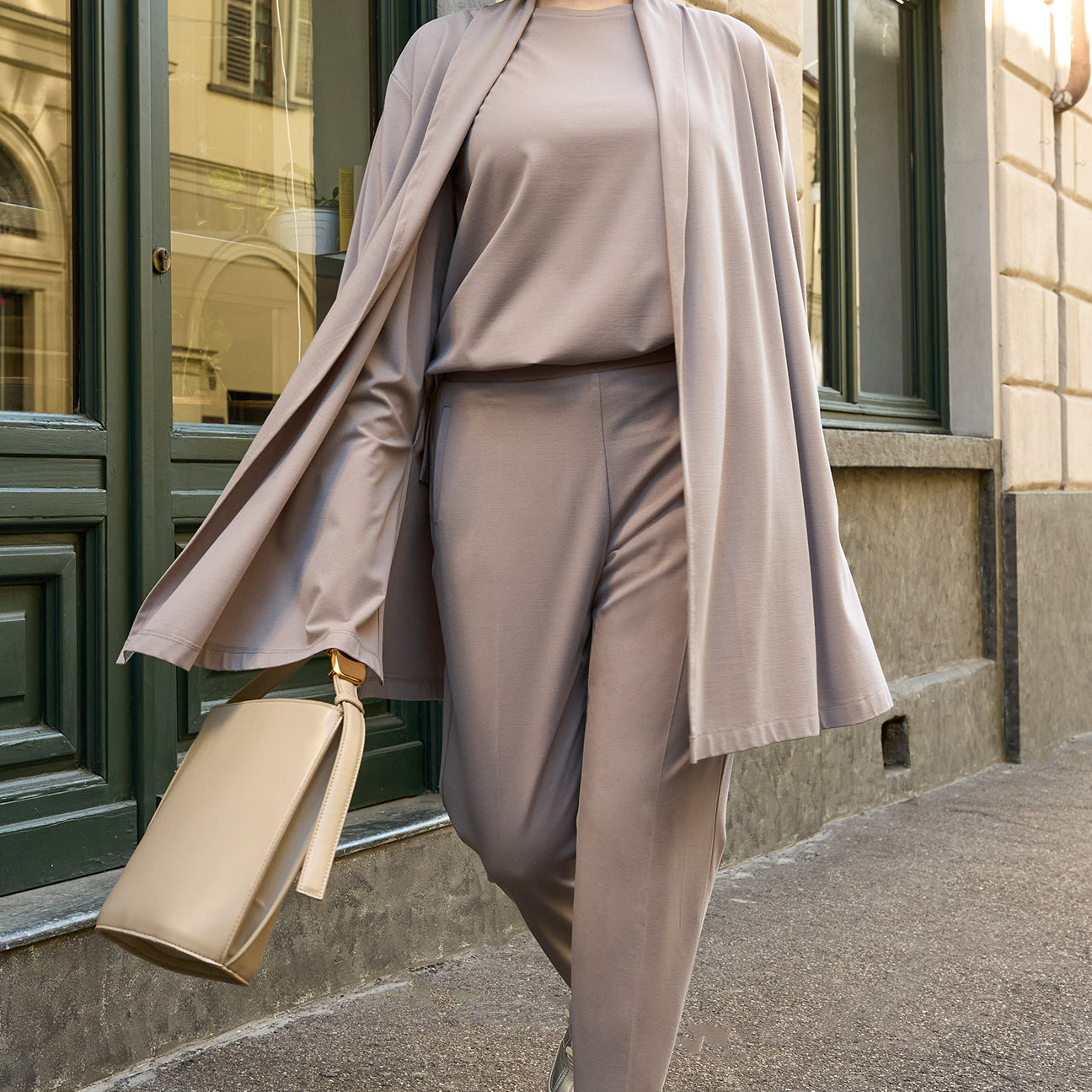 PANTALONI PULL-ON JOGGER IN TECNOVISCOSA
