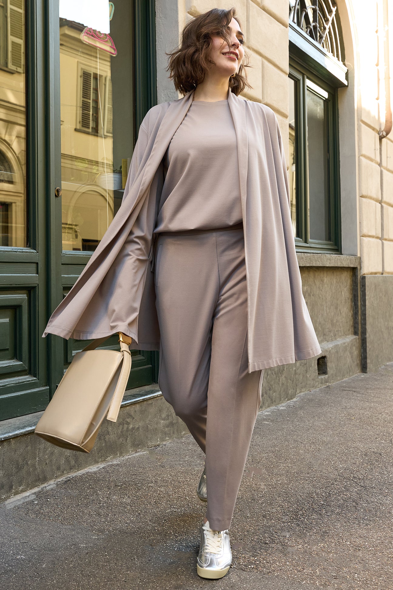 PANTALONI PULL-ON JOGGER IN TECNOVISCOSA