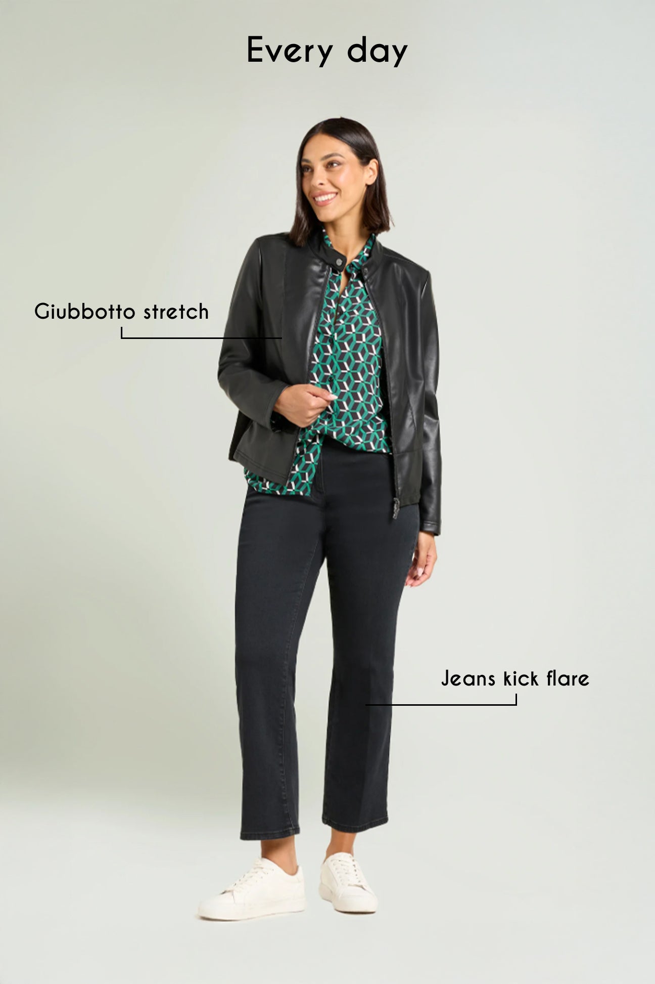 CAMICIA IN DOPPIA GEORGETTE STAMPATA