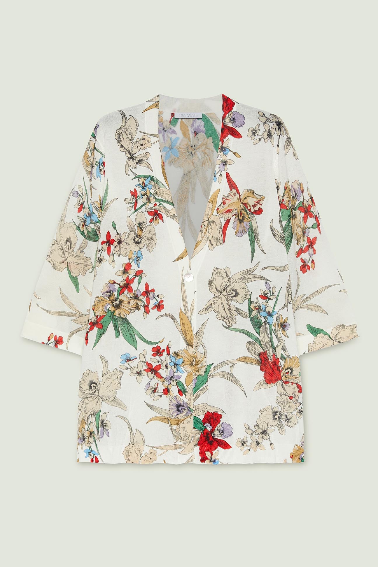 CARDIGAN STAMPATO
