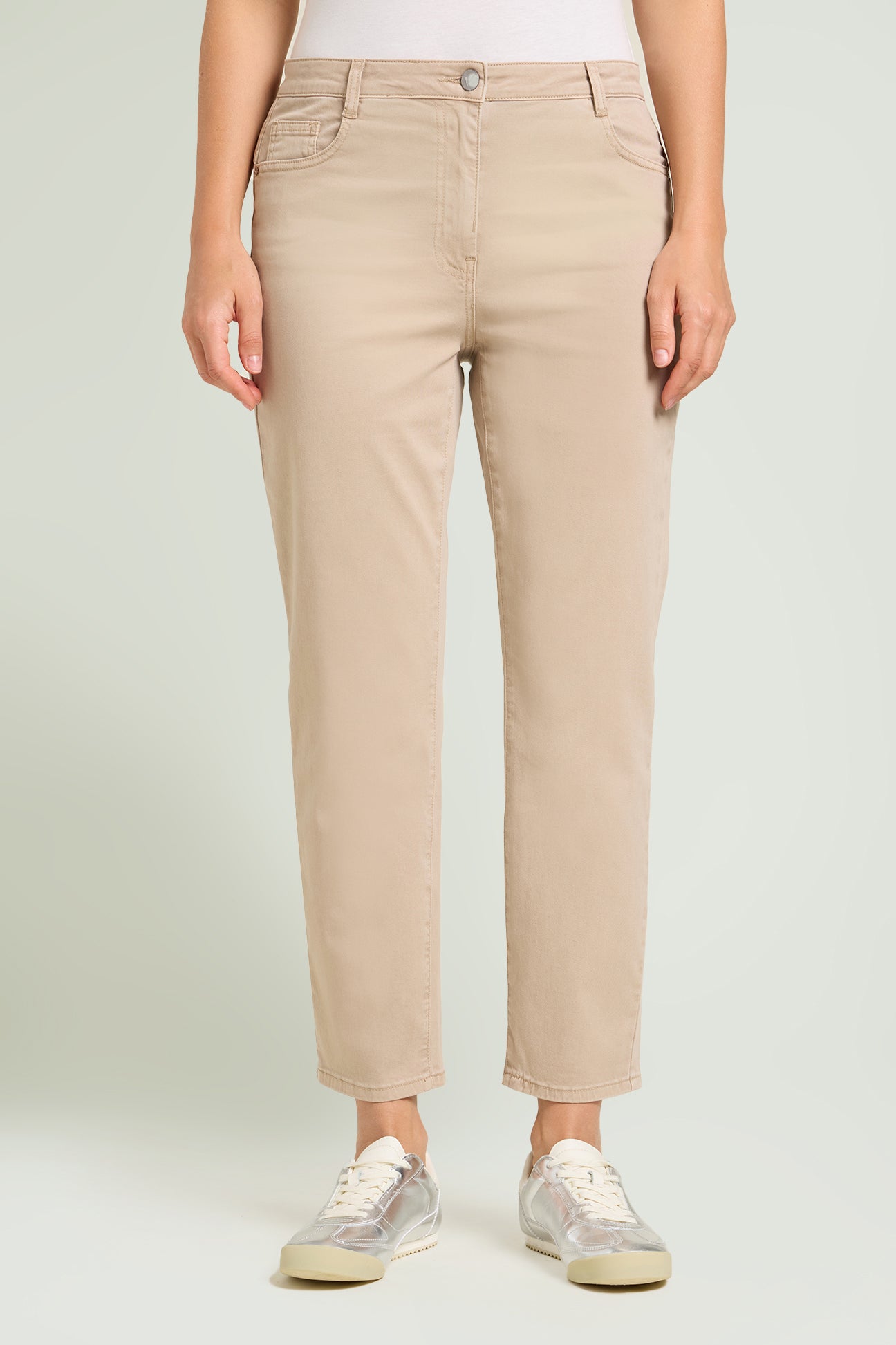 PANTALONI CINQUE TASCHE IN WINTER DRILL