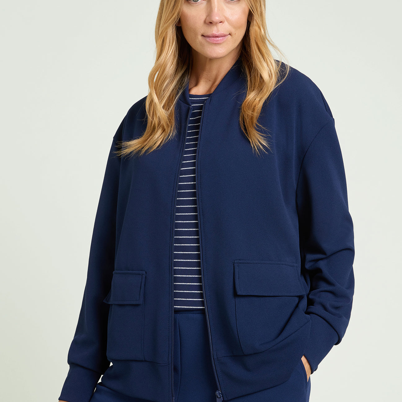 BOMBER IN SCUBA TWILL