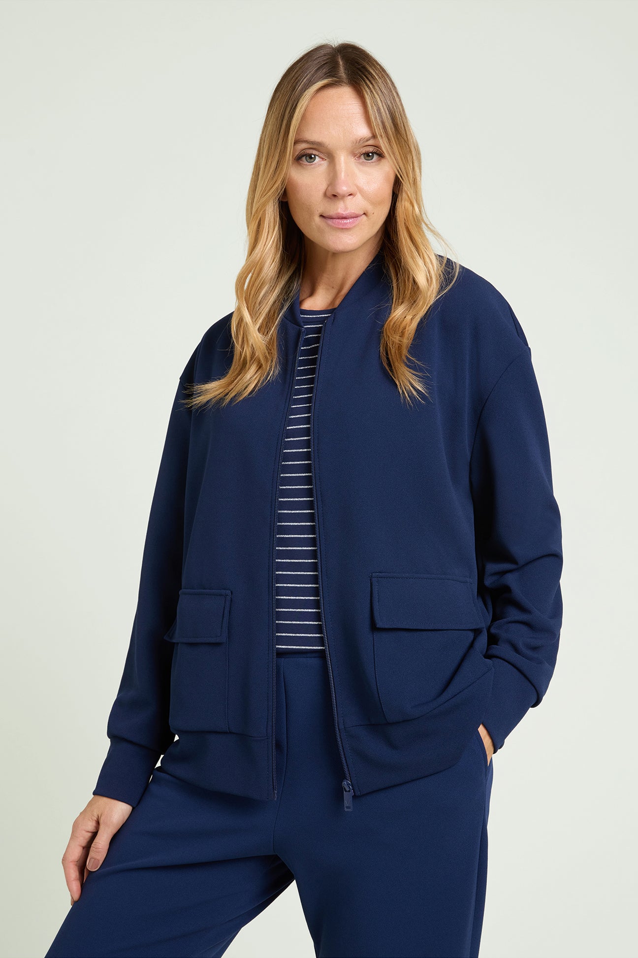BOMBER IN SCUBA TWILL