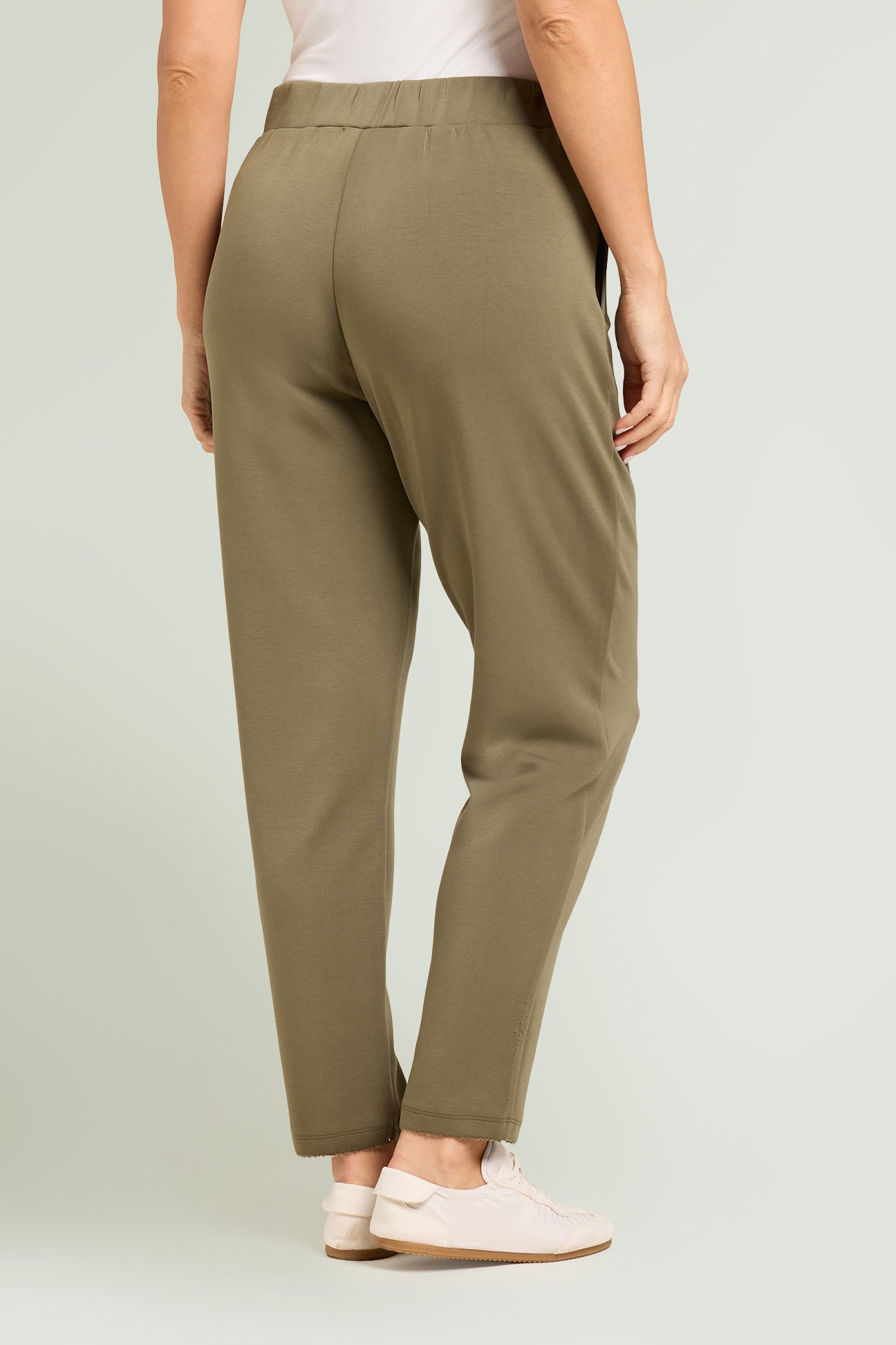 PANTALONI PULL-ON JOGGER IN JERSEY SCUBA