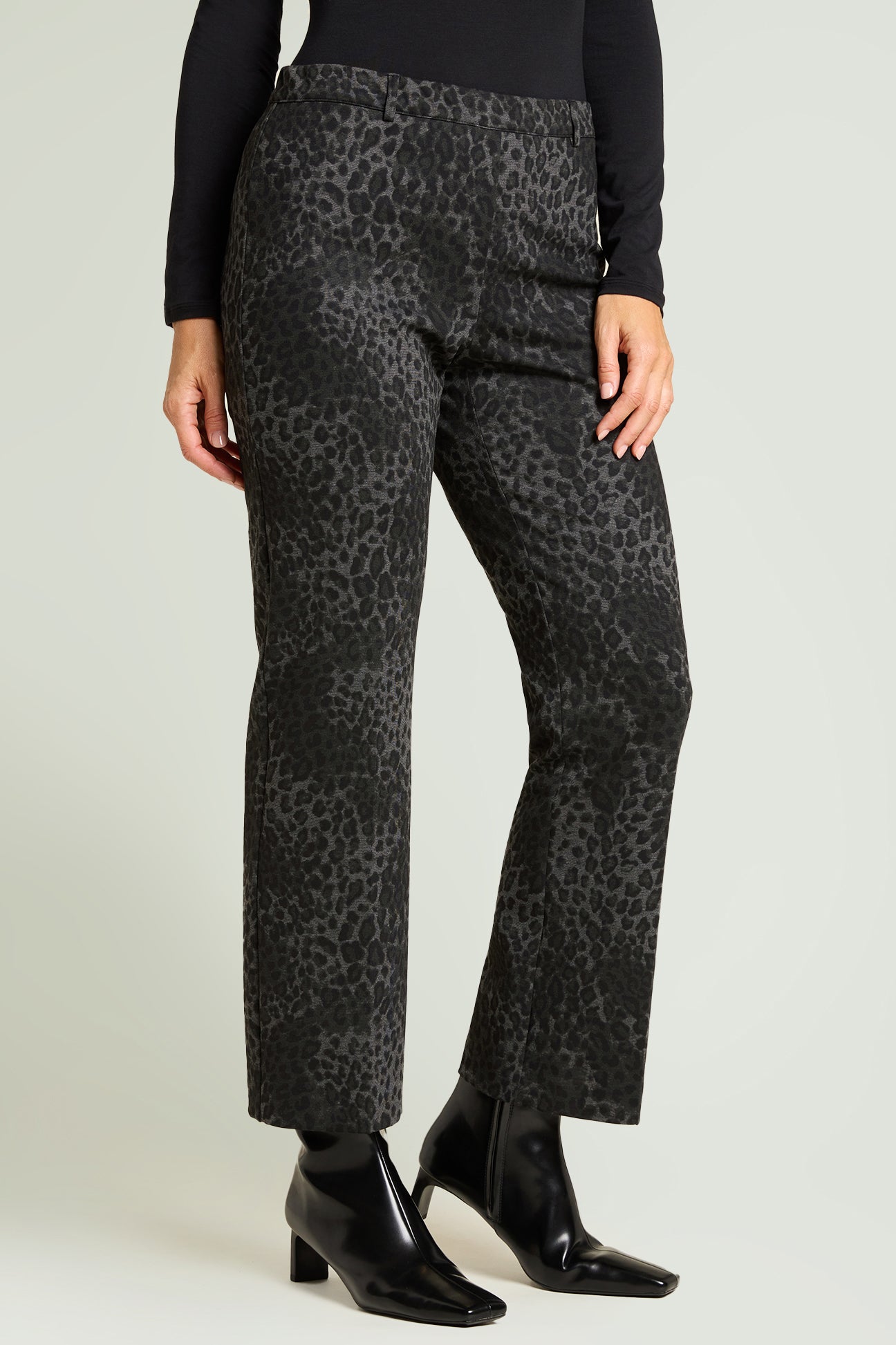 PANTALONI PULL-ON ANIMALIER