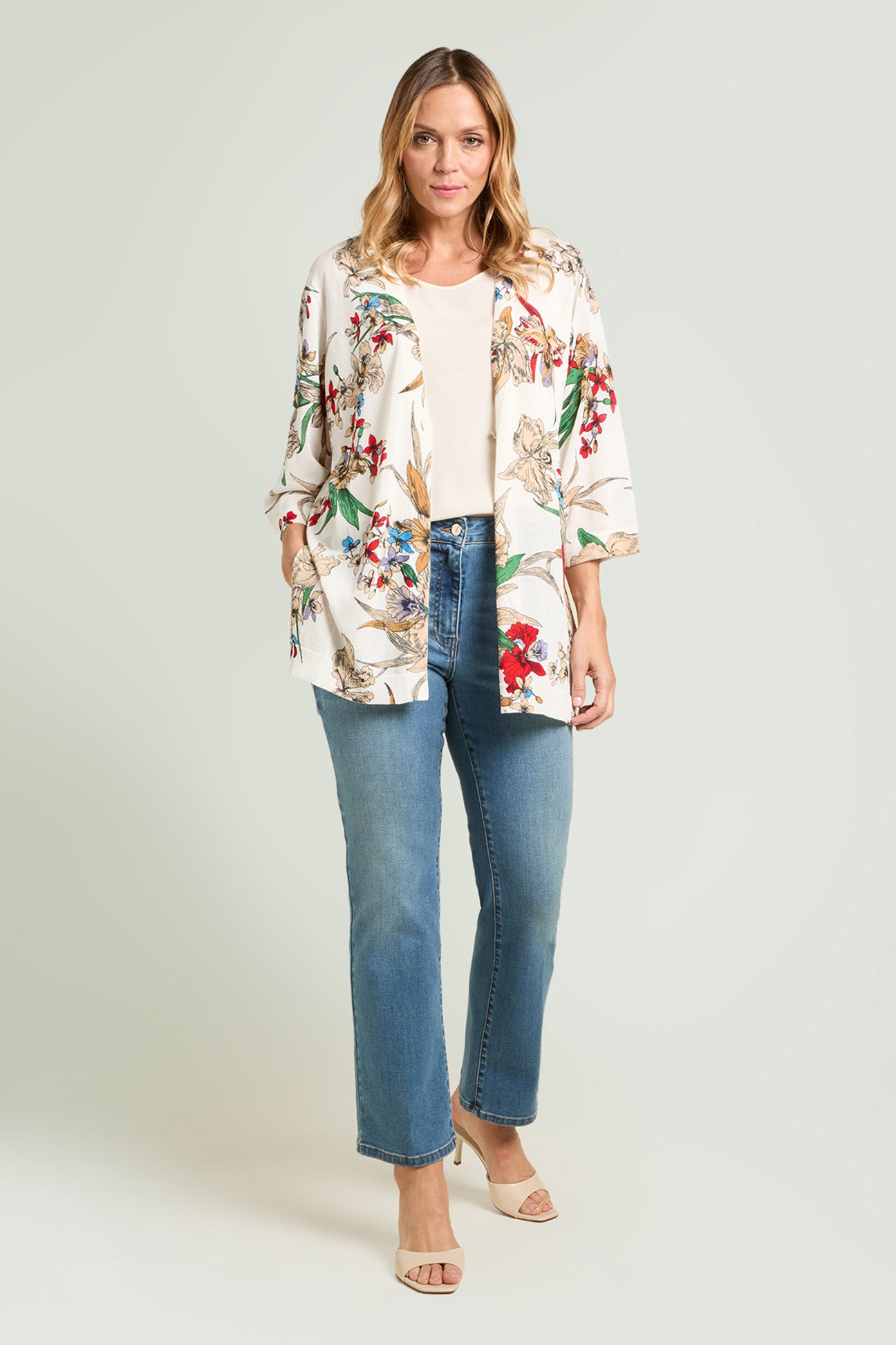 CARDIGAN STAMPATO