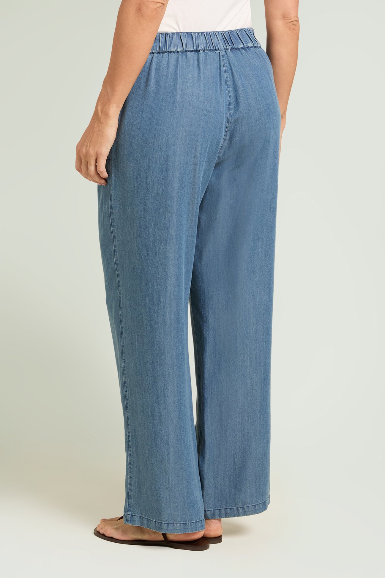 PANTALONI IN CHAMBRAY