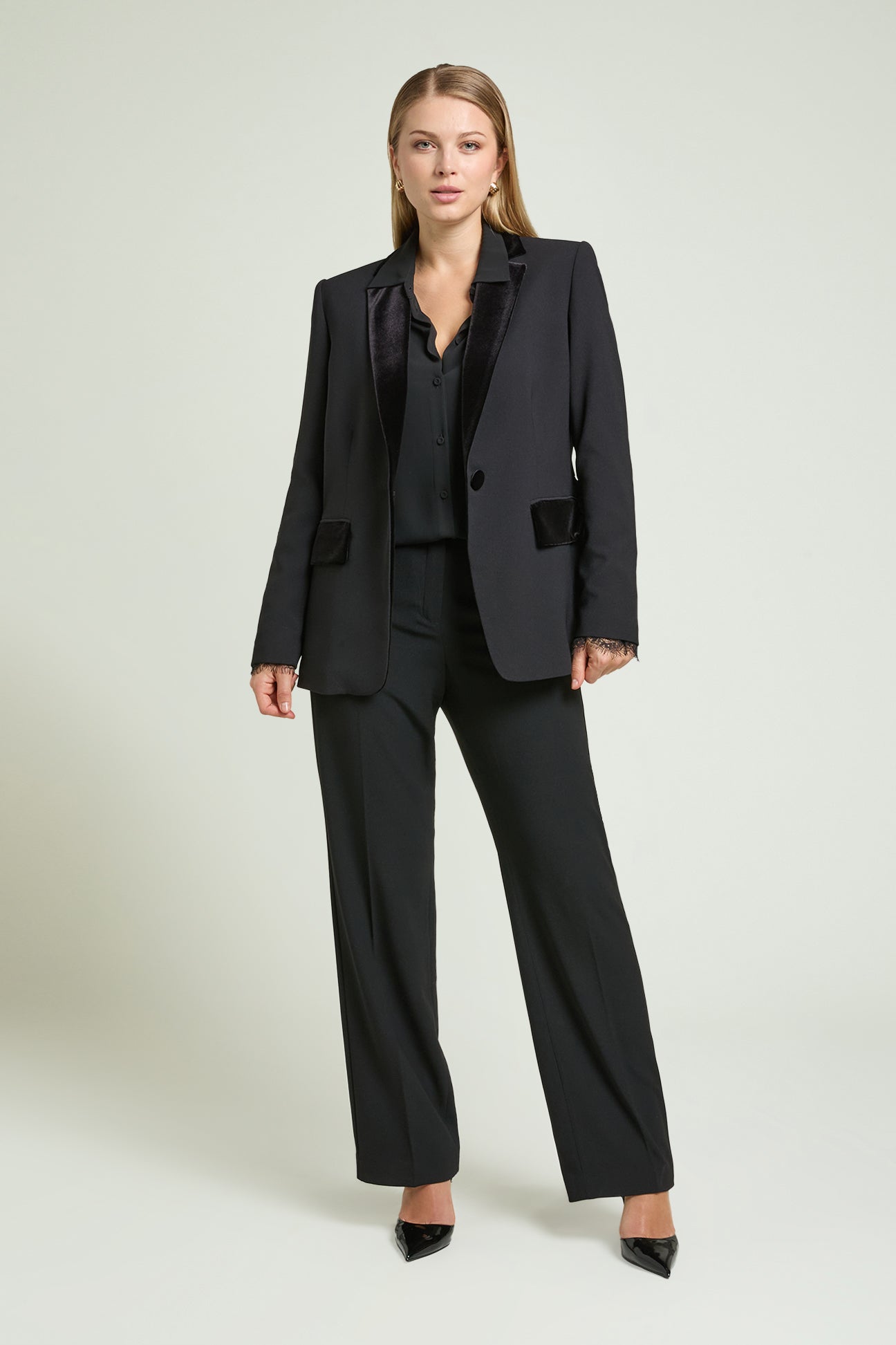 PANTALONI AMPI IN CREPE