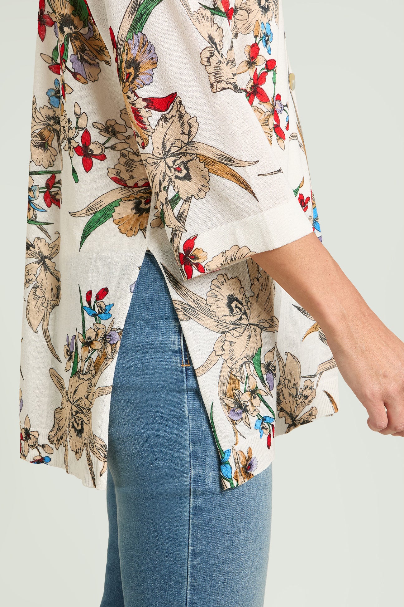 CARDIGAN STAMPATO